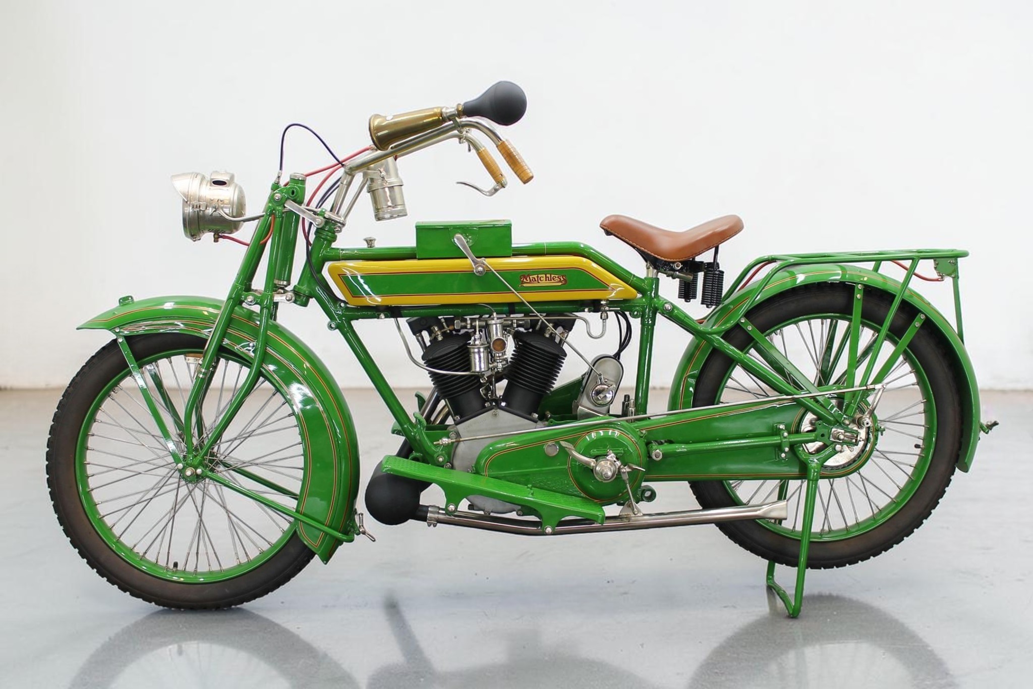 1922 Matchless Model J Sport main left view