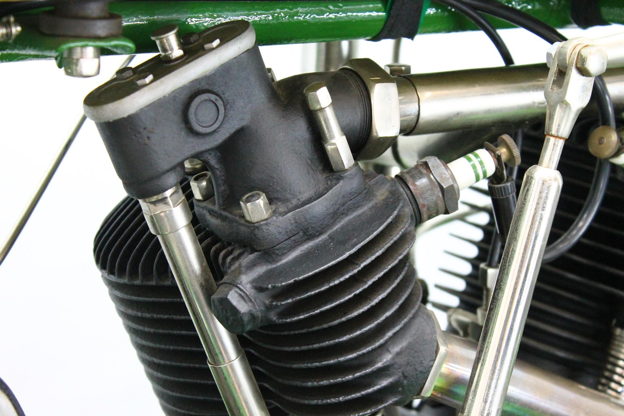 1922 Matchless Model J Sport spark plug