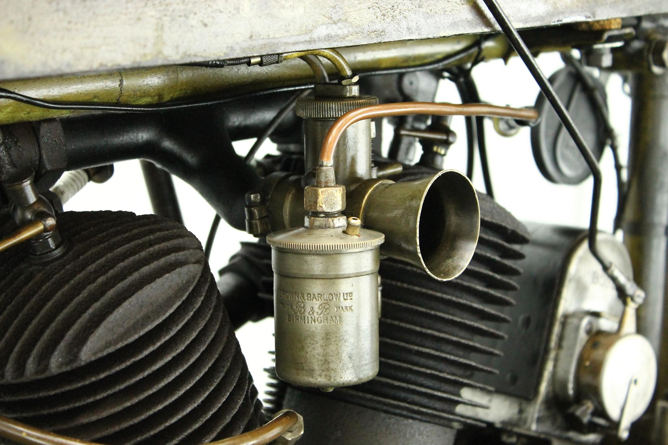 1923 Matchless Model J Sport carburetor