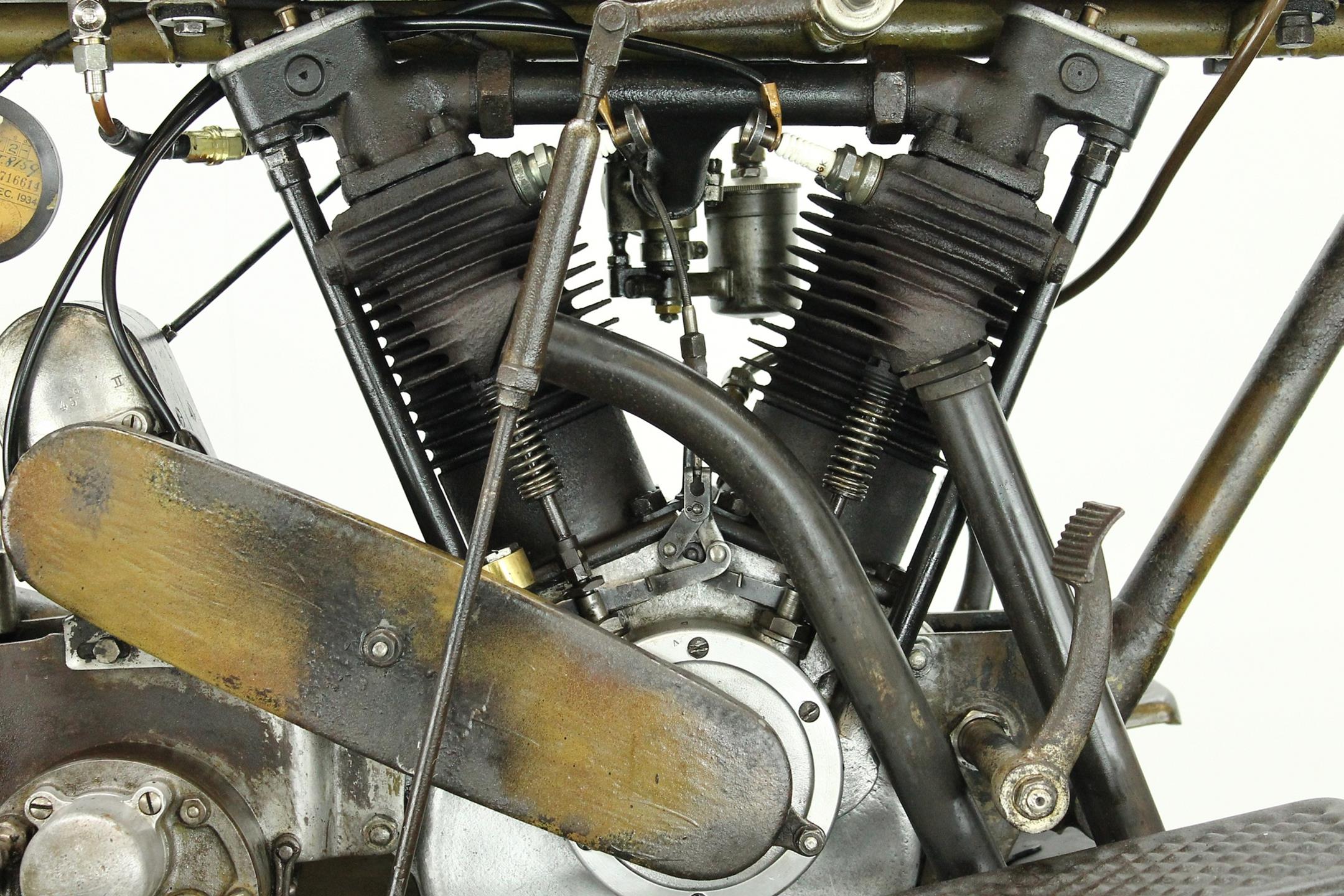 1923 Matchless Model J Sport cylinder double