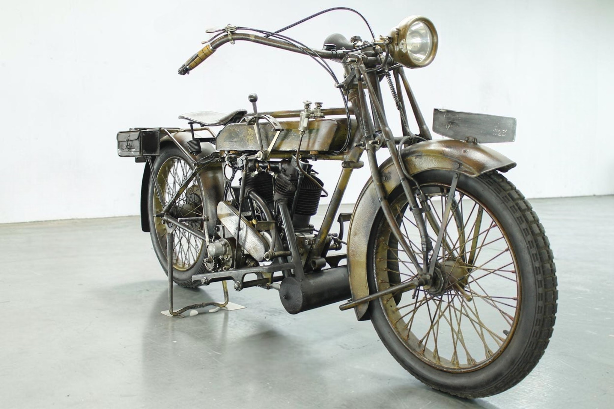 1923 Matchless Model J Sport front right view