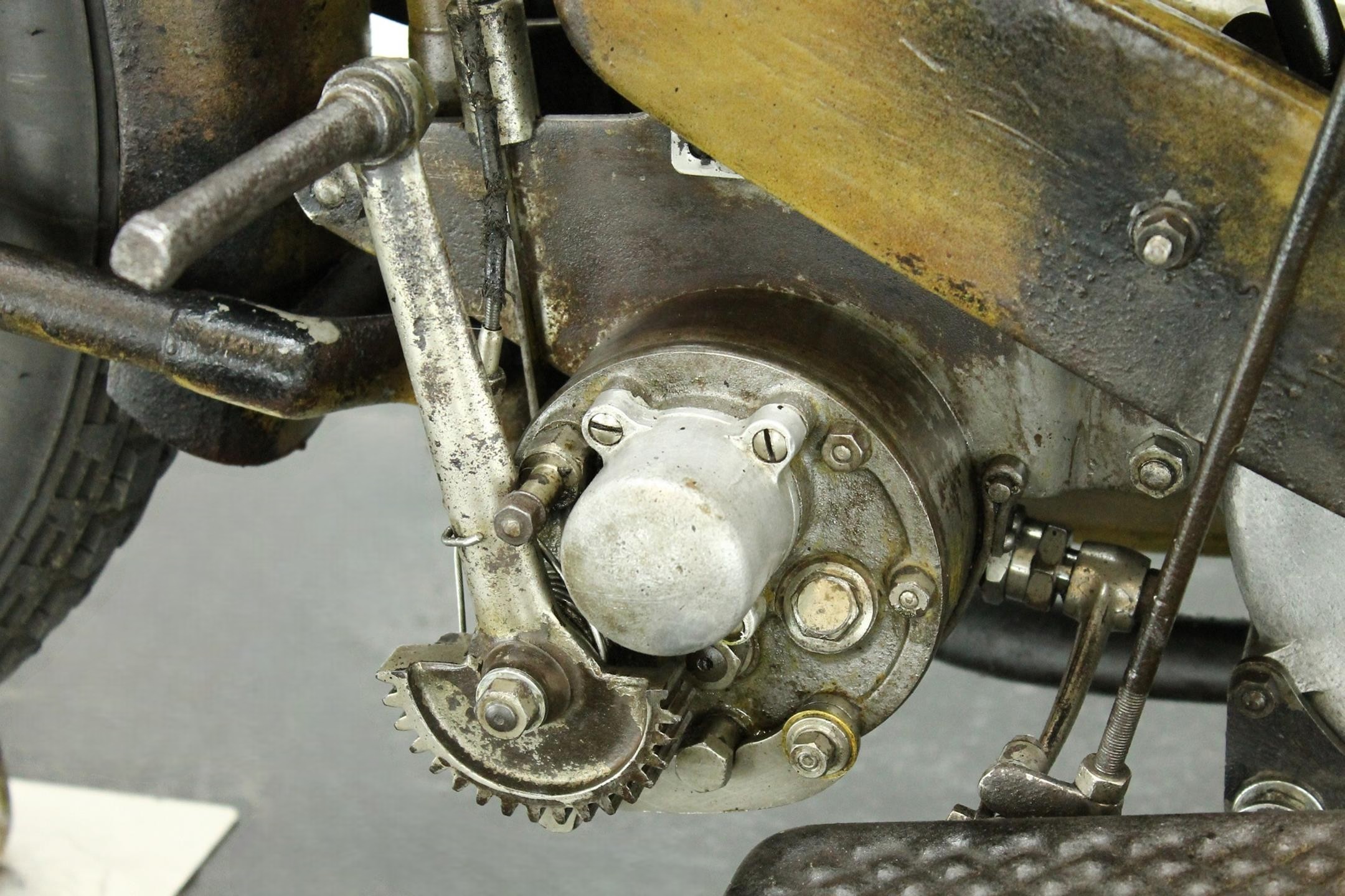 1923 Matchless Model J Sport kickstart