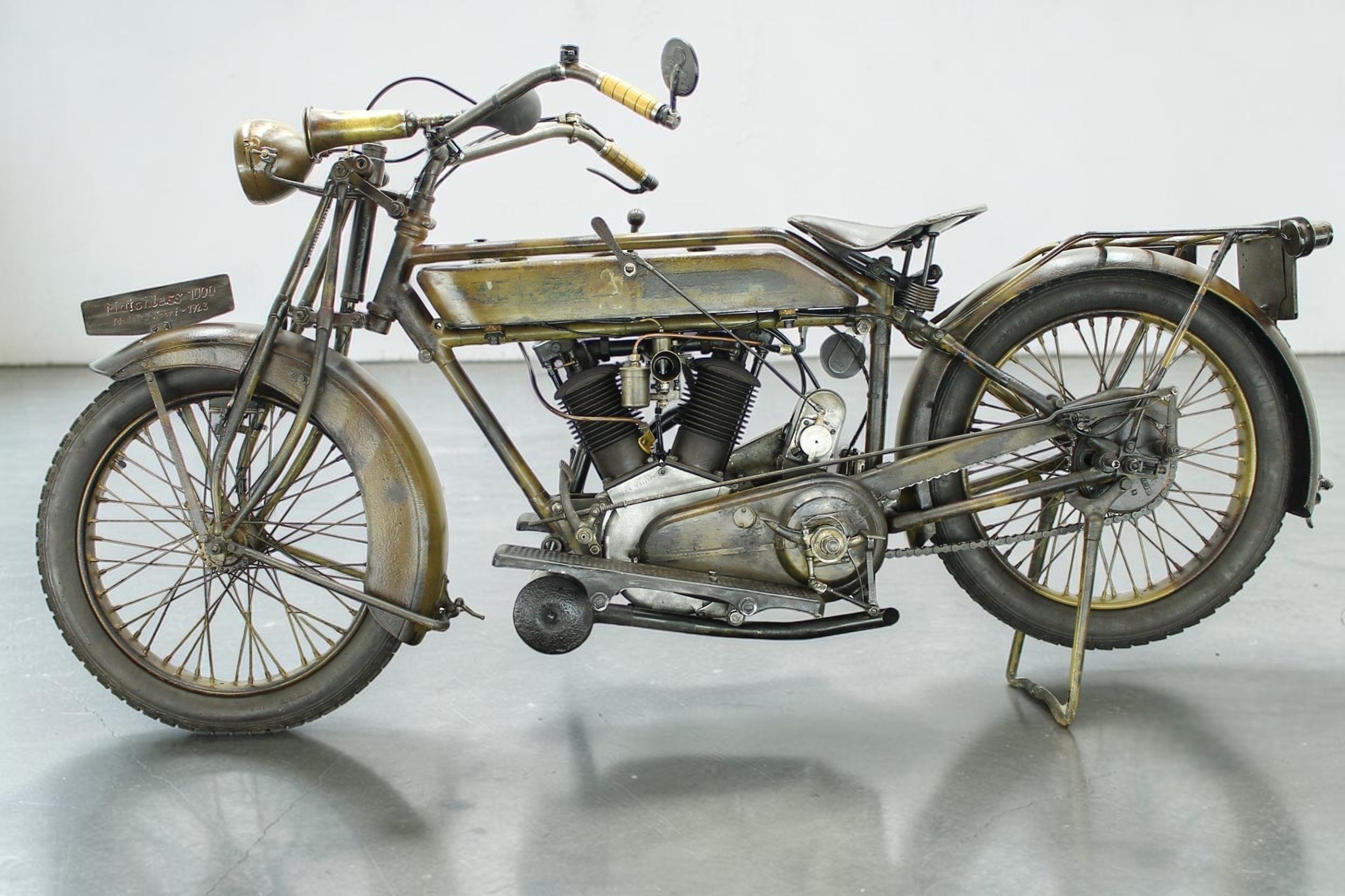 1923 Matchless Model J Sport main ledt view