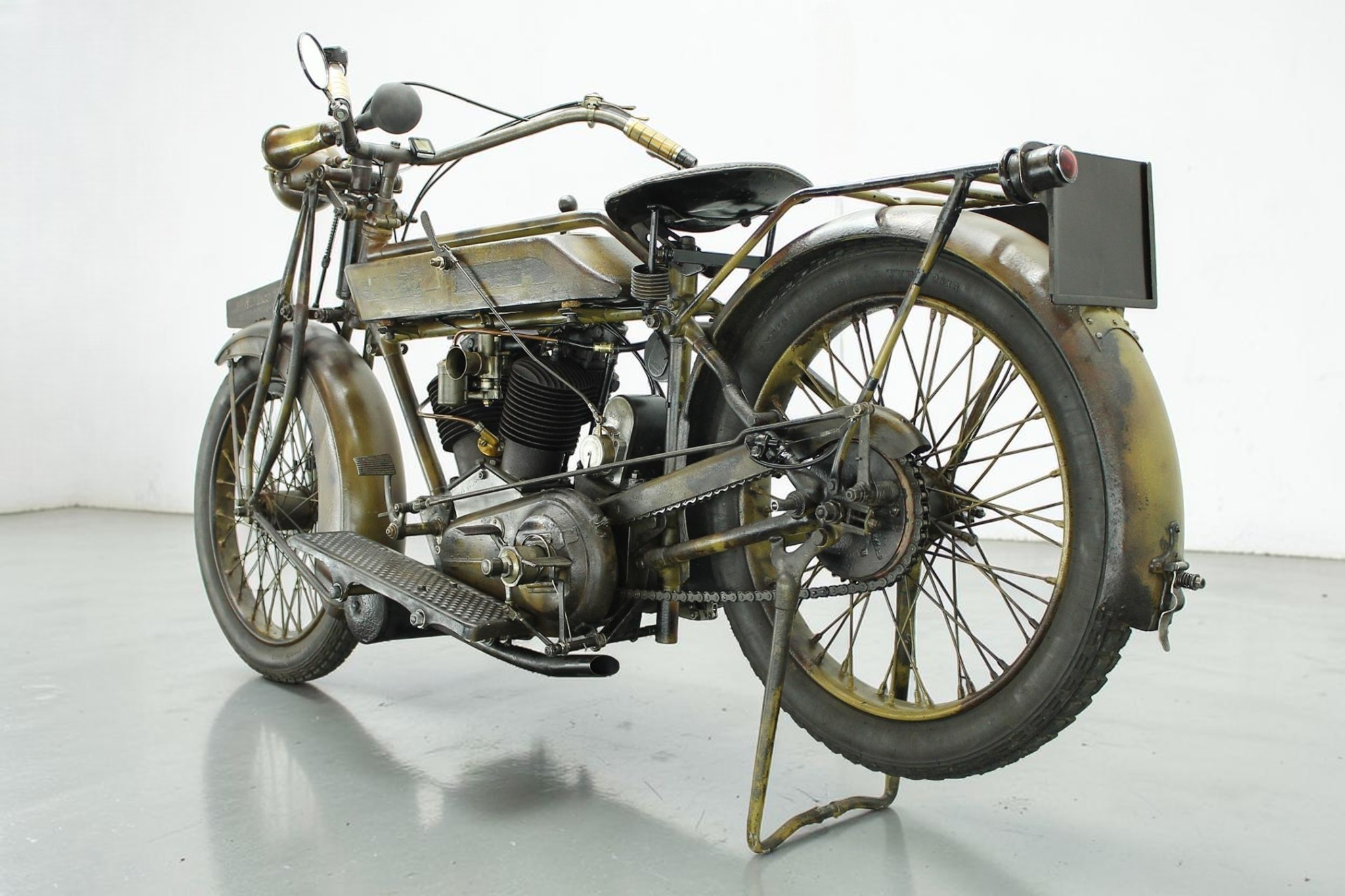 1923 Matchless Model J Sport rear left view