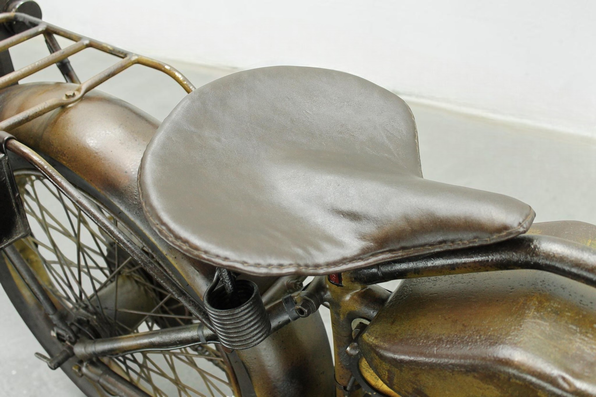 1923 Matchless Model J Sport seat