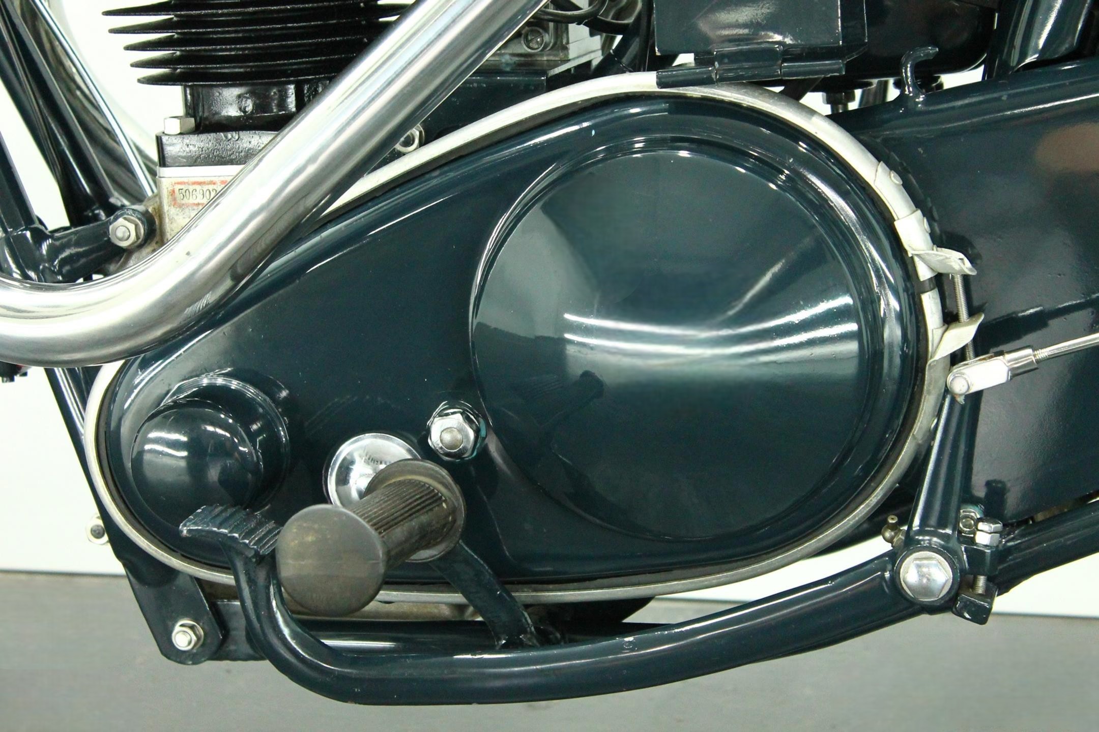 1938 Matchless Model G80 Clubman chain cover