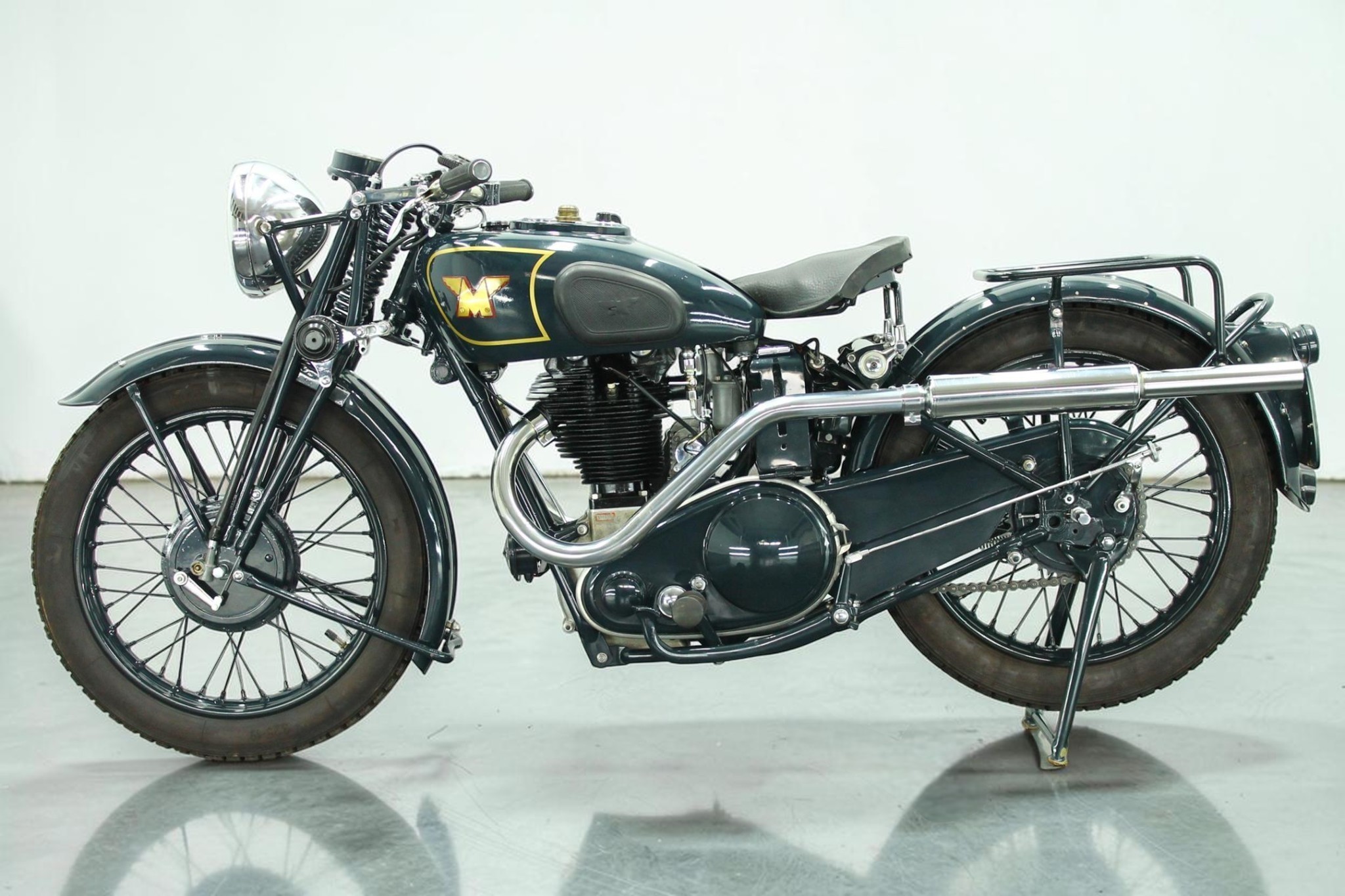 1938 Matchless Model G80 Clubman main left view