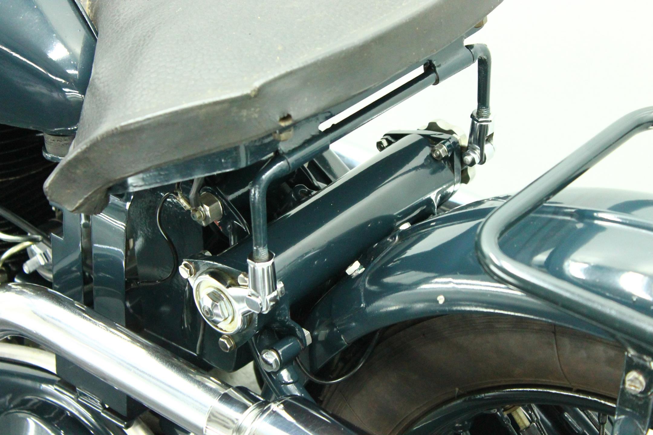 1938 Matchless Model G80 Clubman seat detail