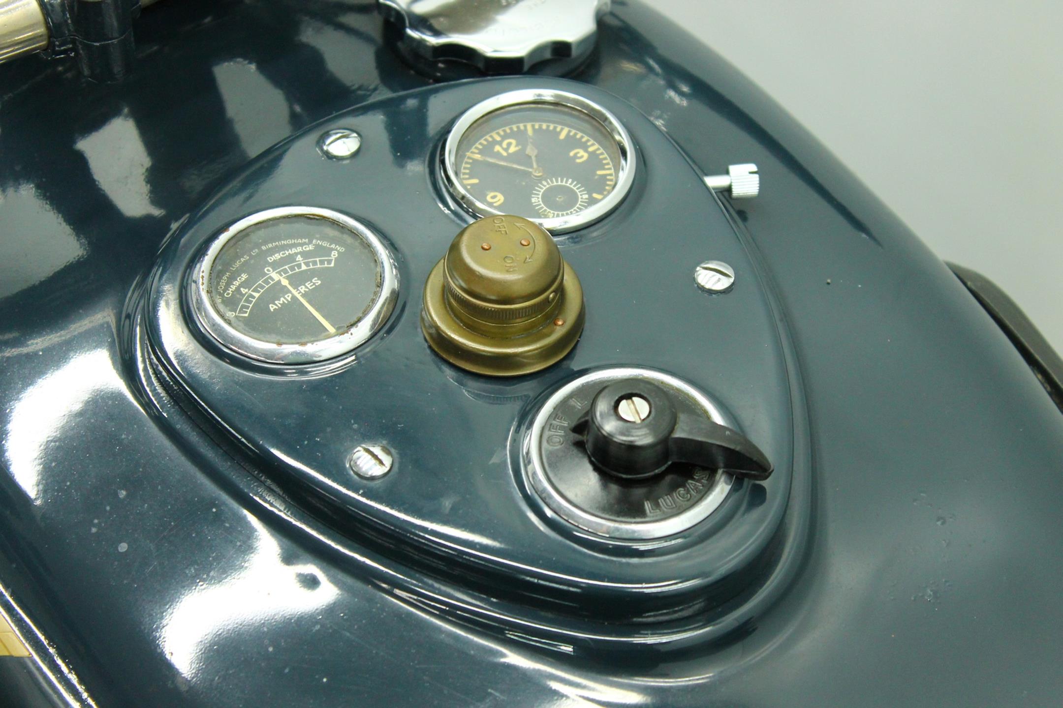 1938 Matchless Model G80 Clubman speedometer