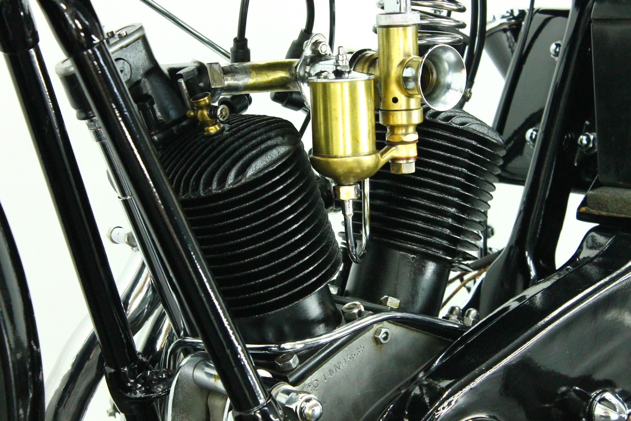 1933 New Map M.T.7 engine right view
