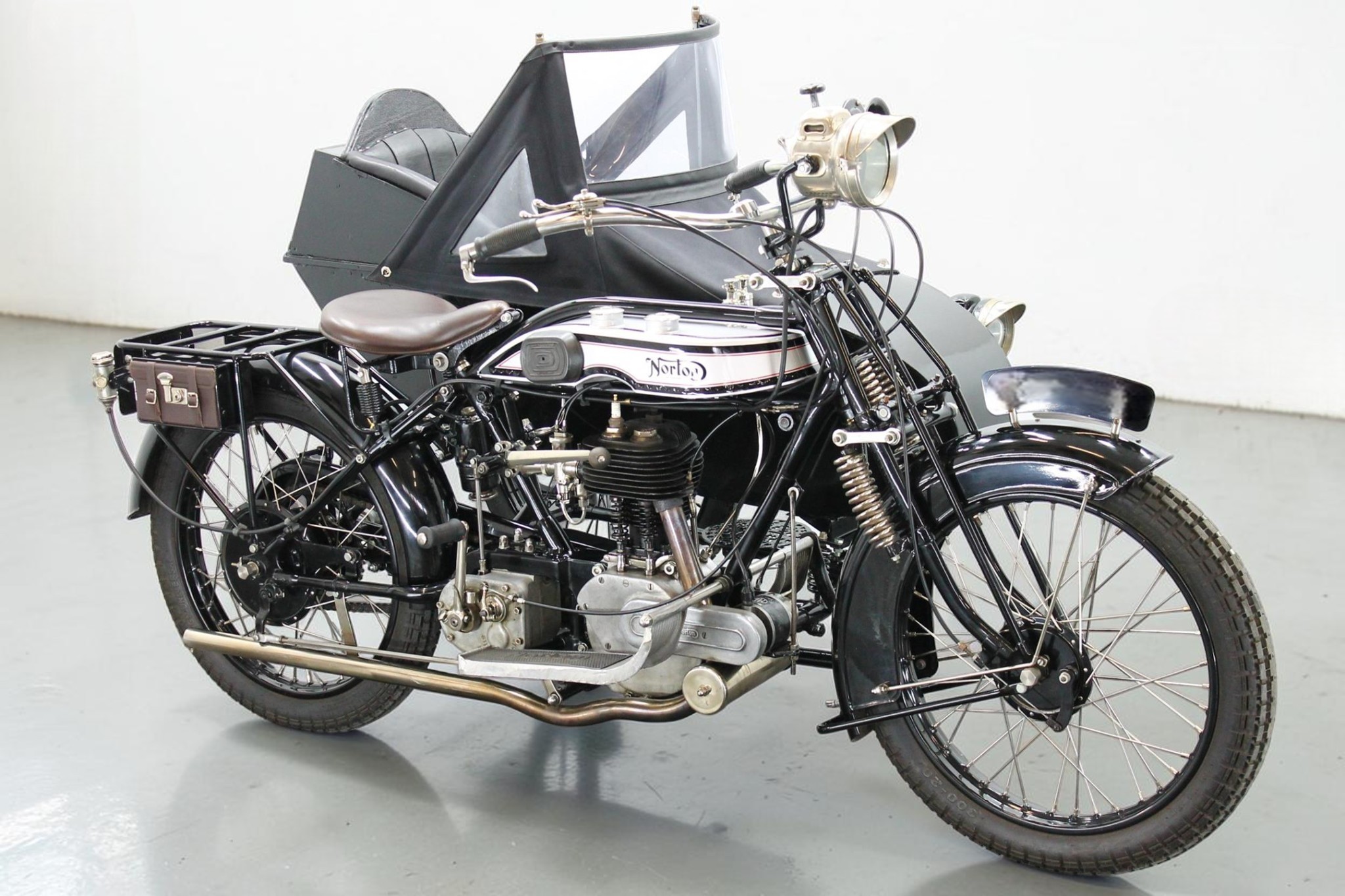 1925 Norton Model Big Four with Sidecar 633cc
