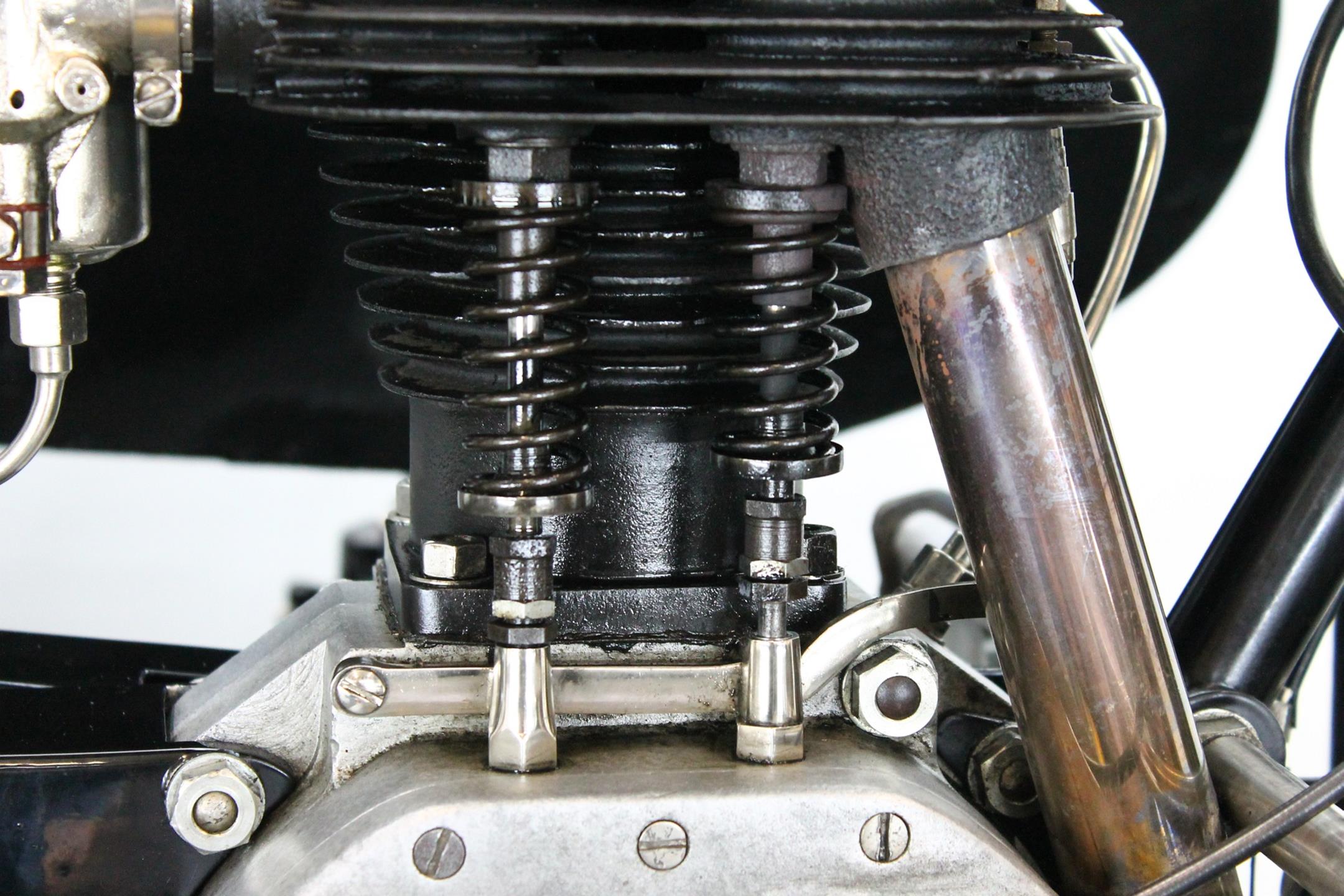1925 Norton Big Four with Sidecar suspension