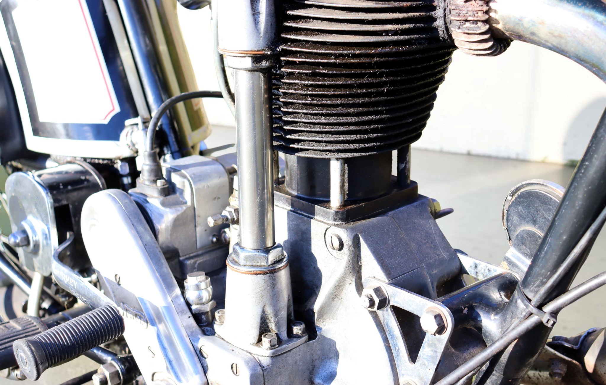 1930 Norton Model CS1 engine detail