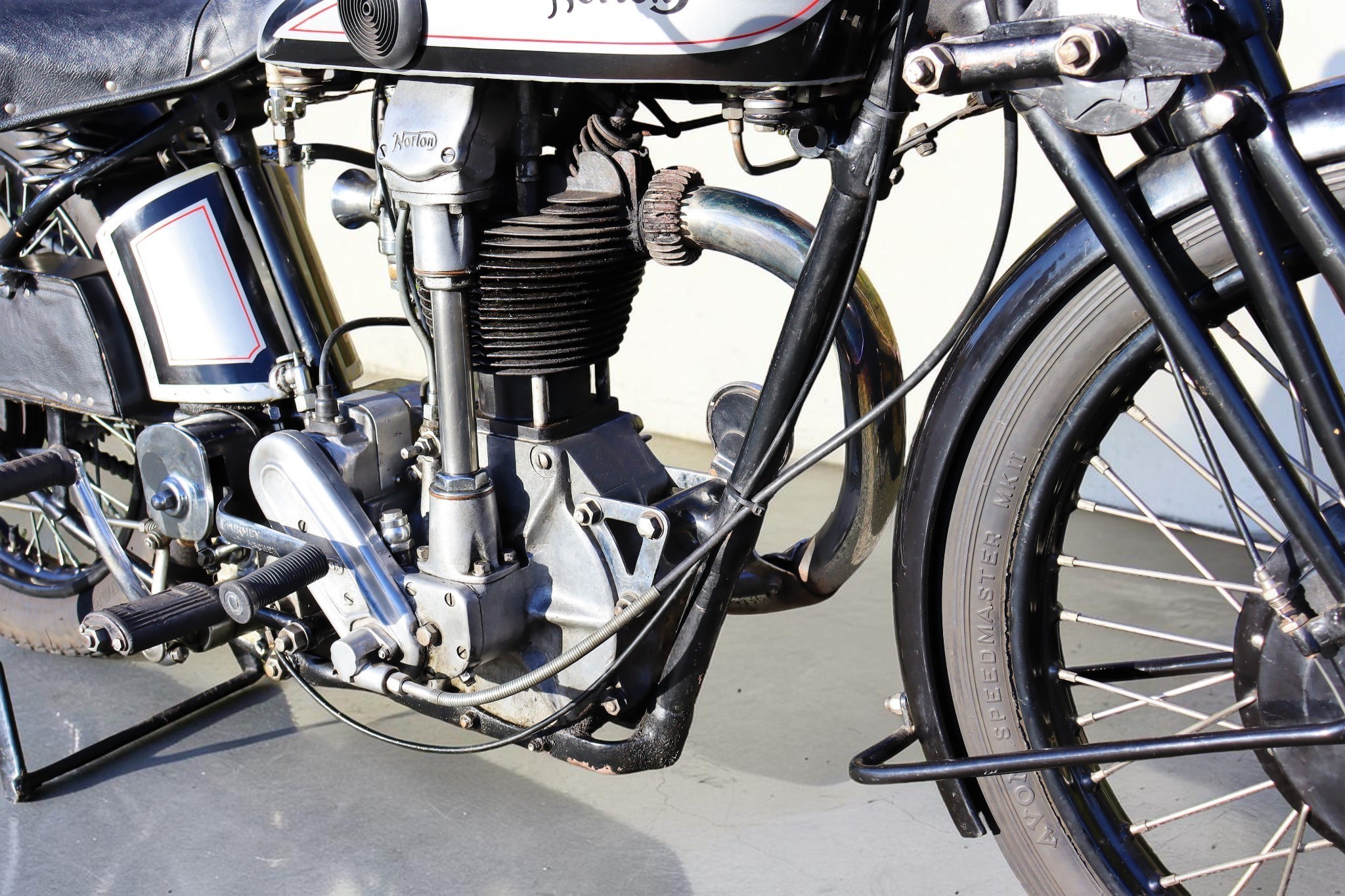 1930 Norton Model CS1 engine right