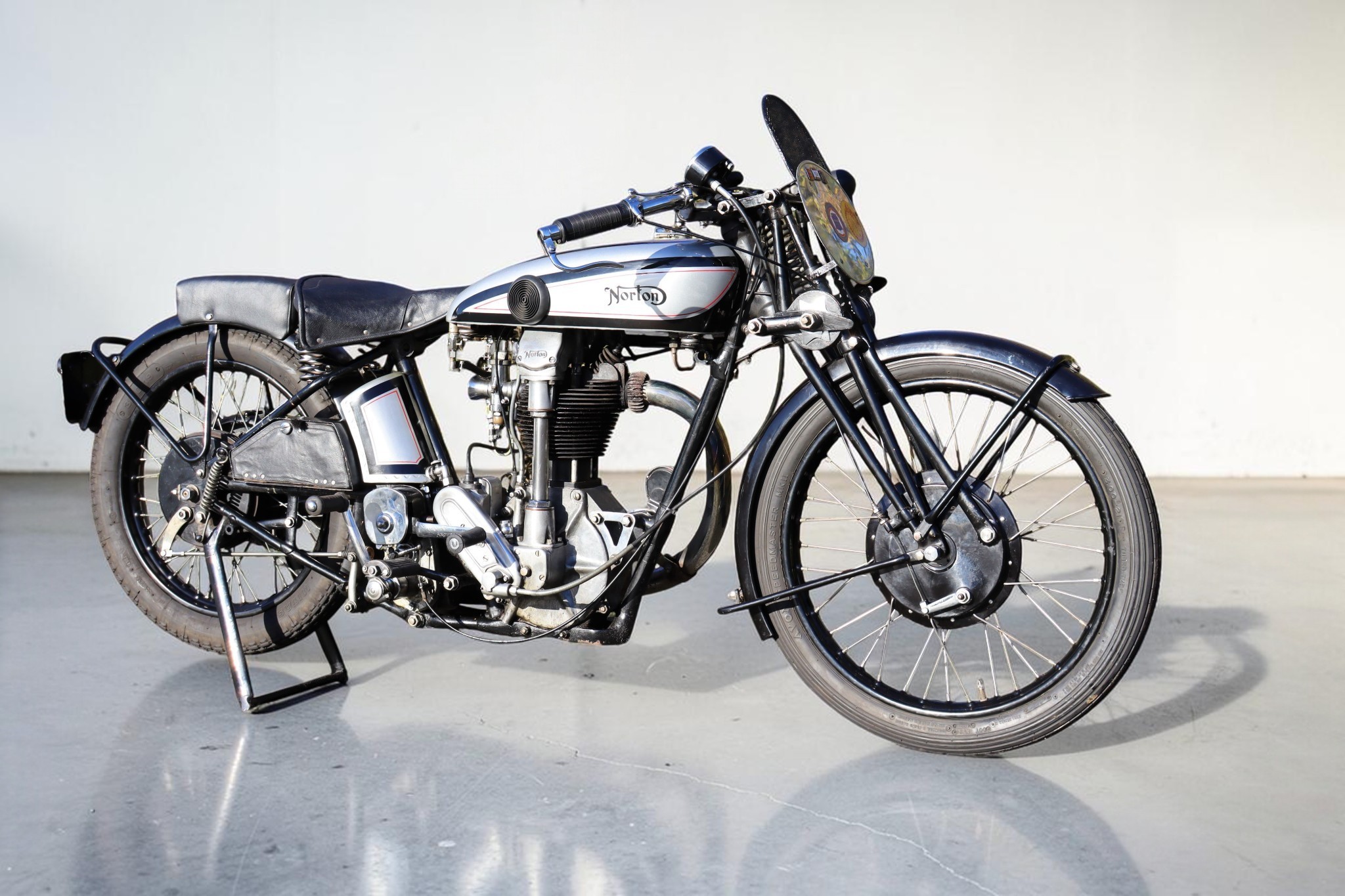 1930 Norton Model CS1 front right view