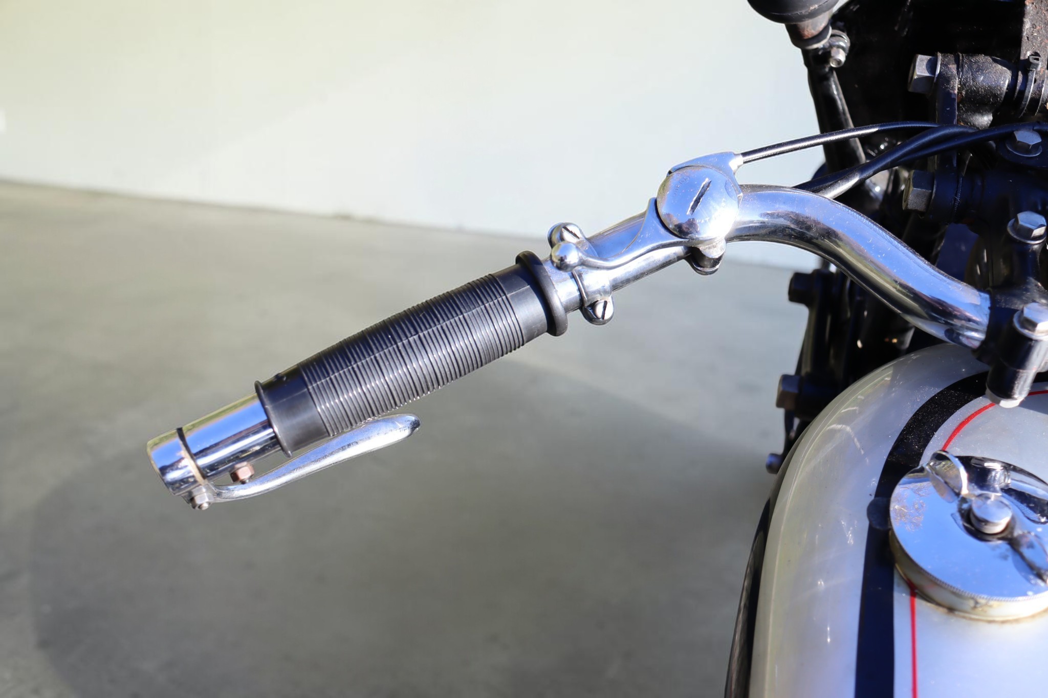 1930 Norton Model CS1 left handle