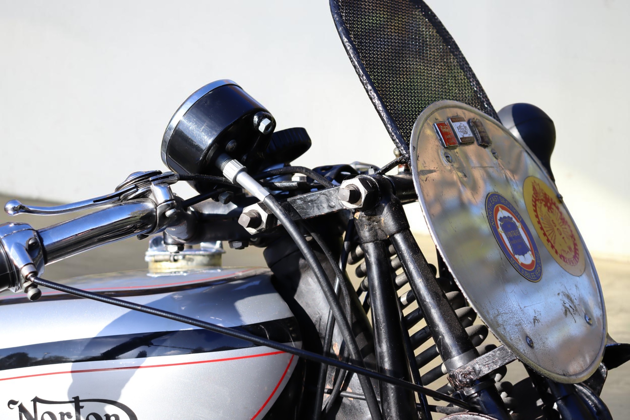 1930 Norton Model CS1 head suspension