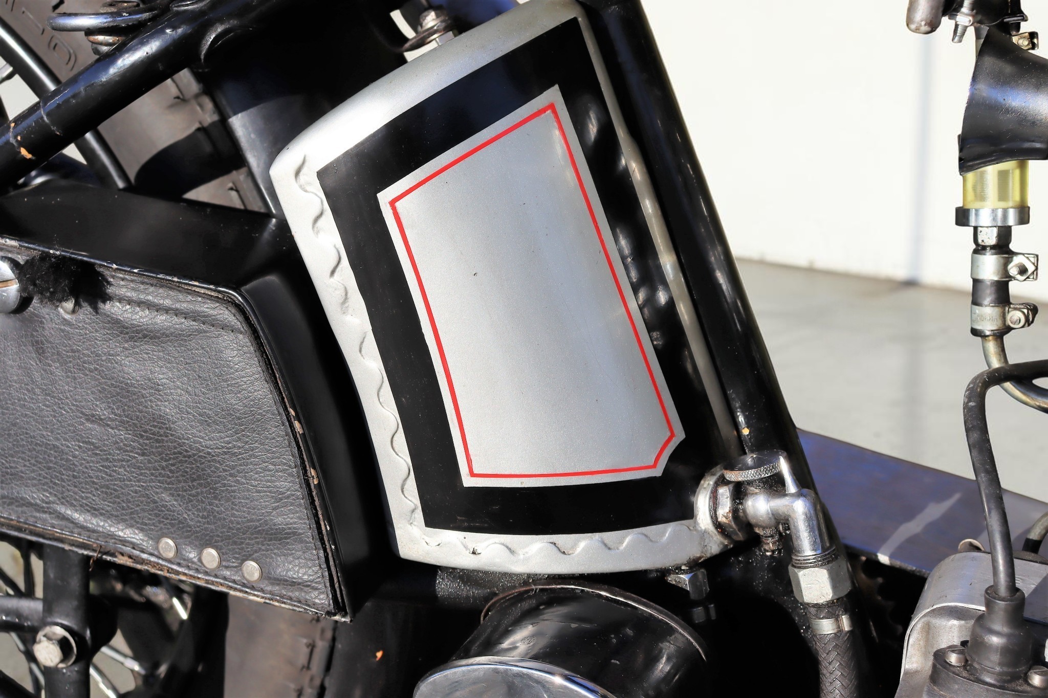 1930 Norton Model CS1 oil detail