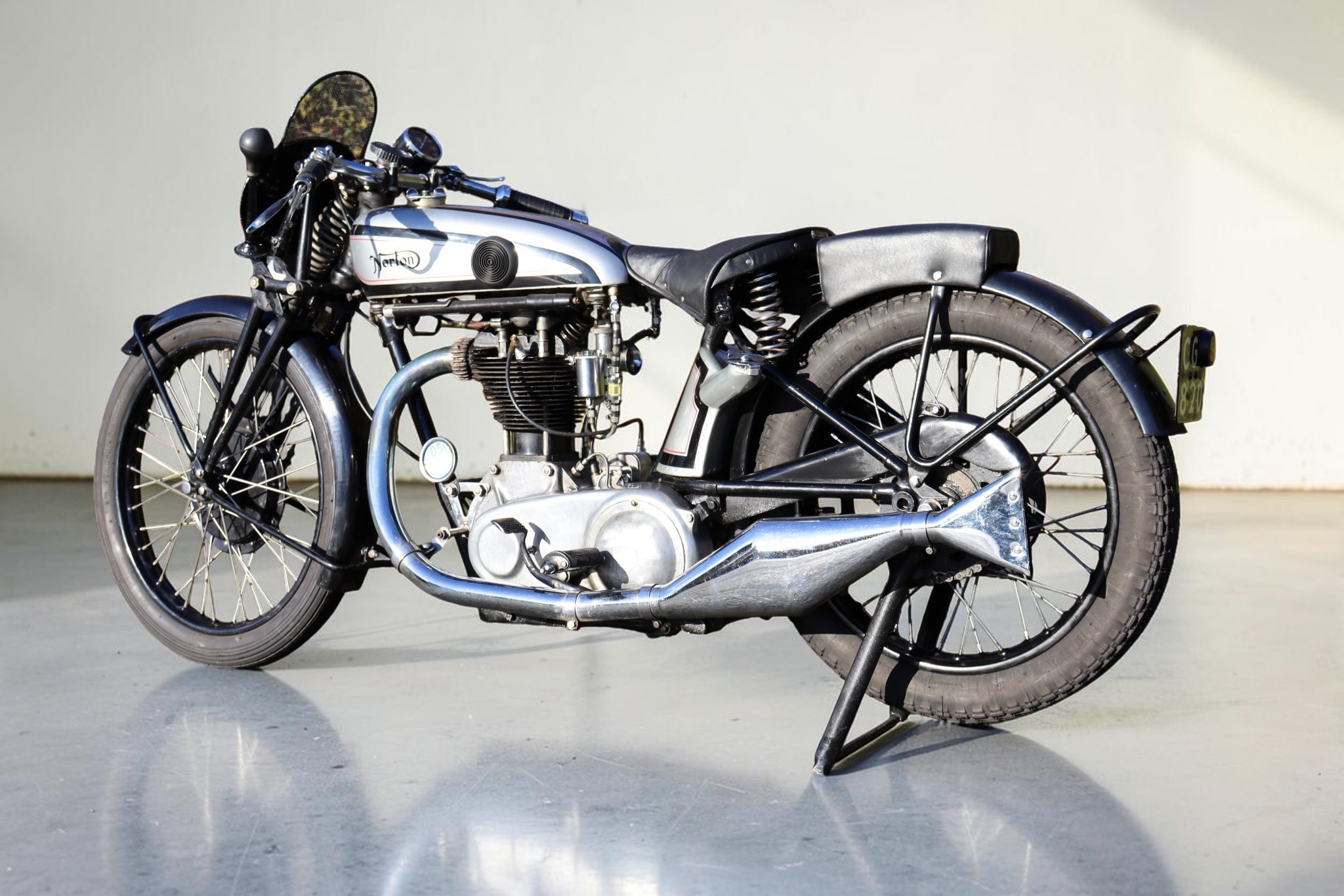 1930 Norton Model CS1 rear left view
