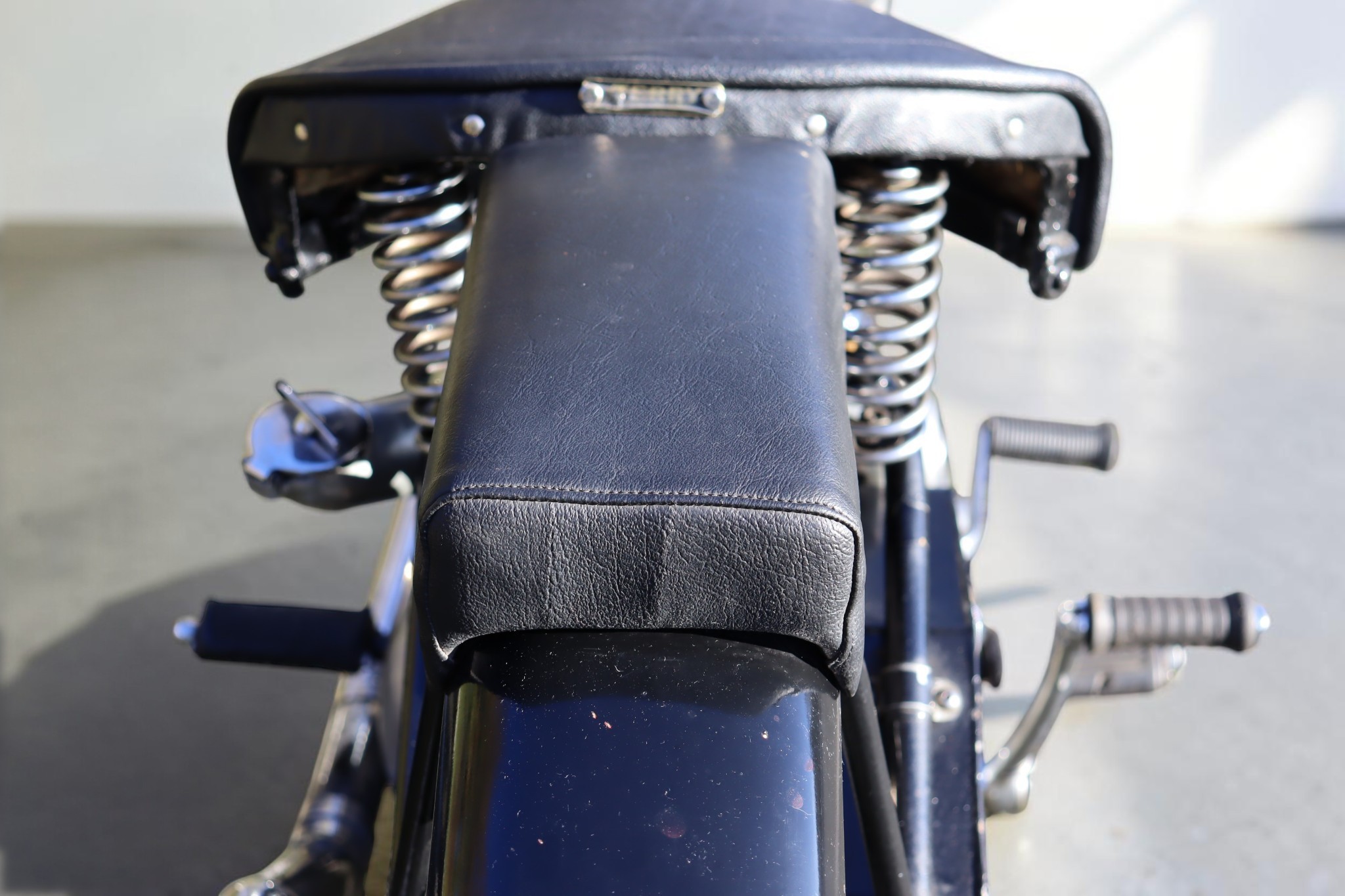 1930 Norton Model CS1 rear seat