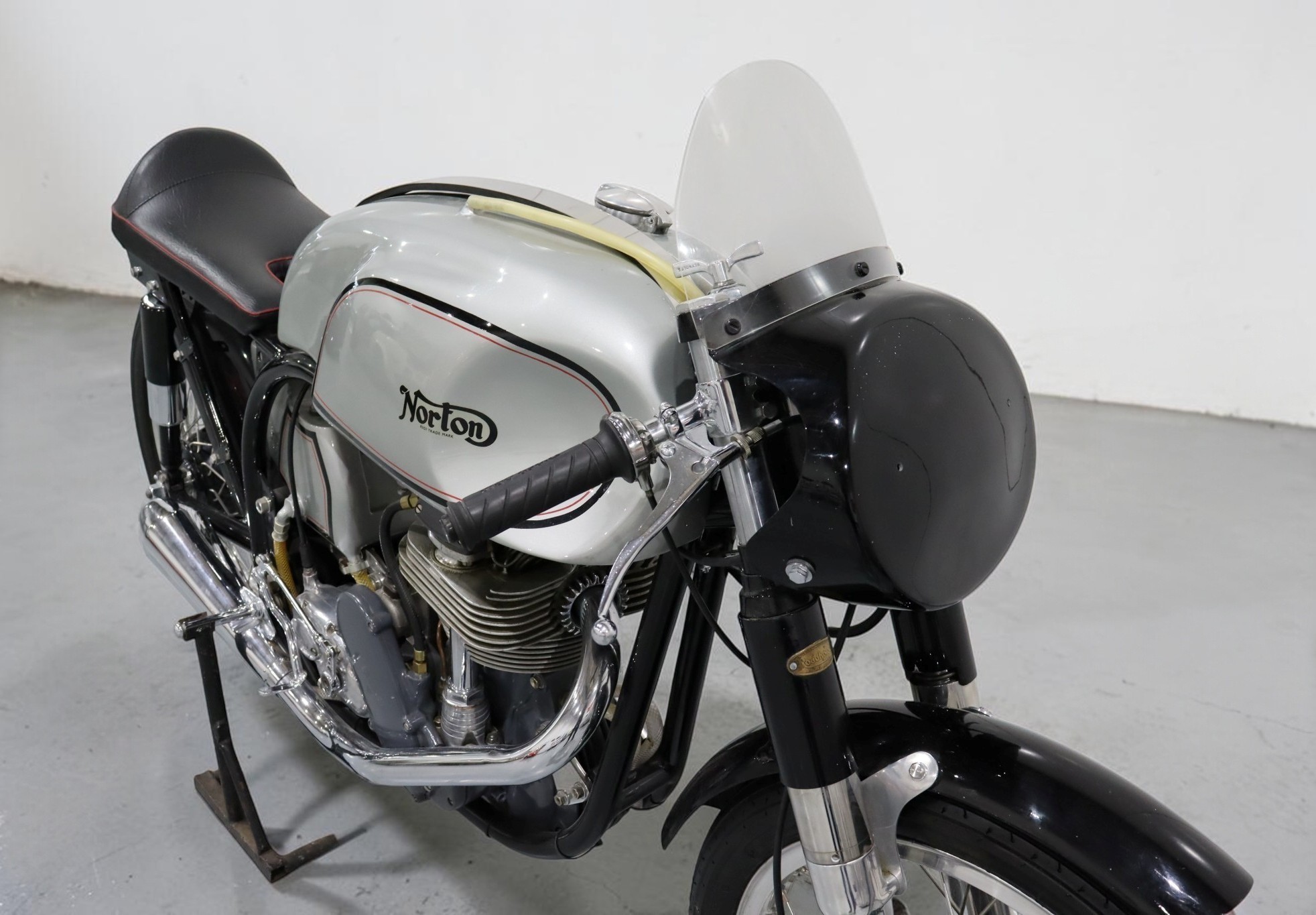 1955 Norton Manx Model 40M top right view