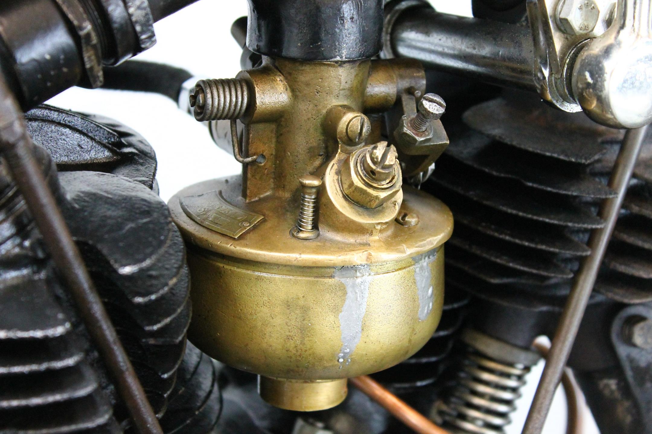 1927 NSU 502 Sport cyclinder detail