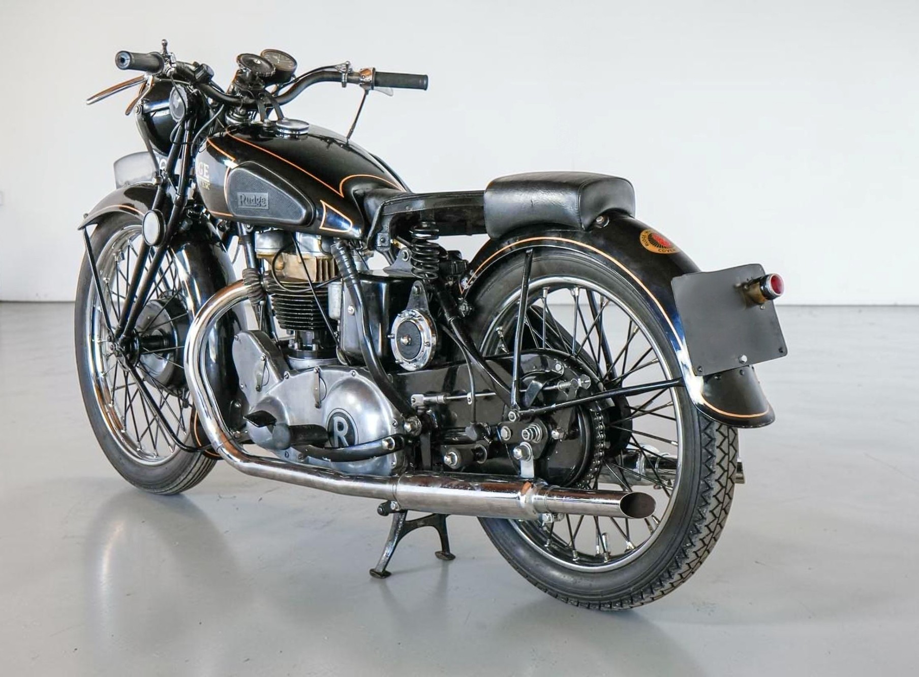 1937 Rudge Ulster front left view