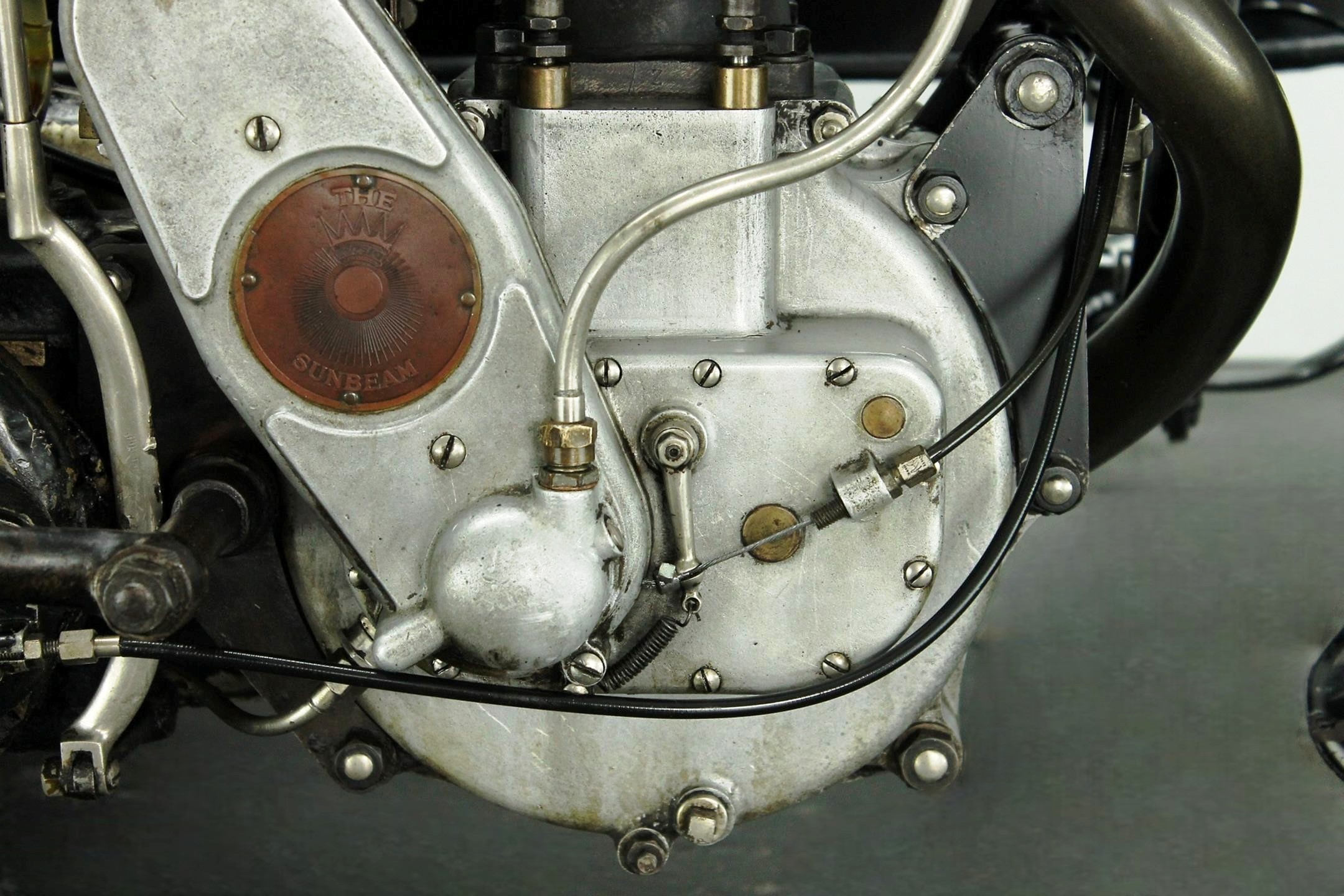 1928 Sunbeam 6 with Sidecar cables