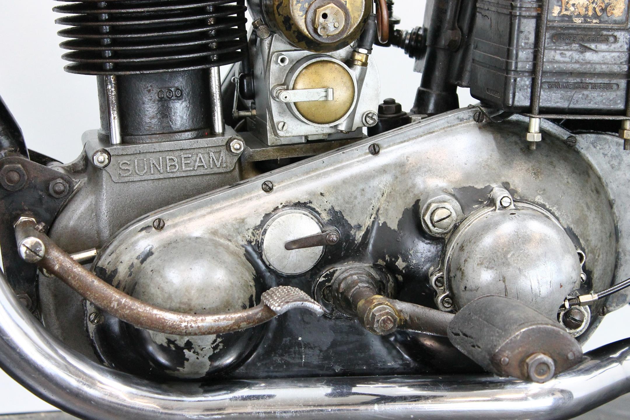 1932 Sunbeam 9A engine view