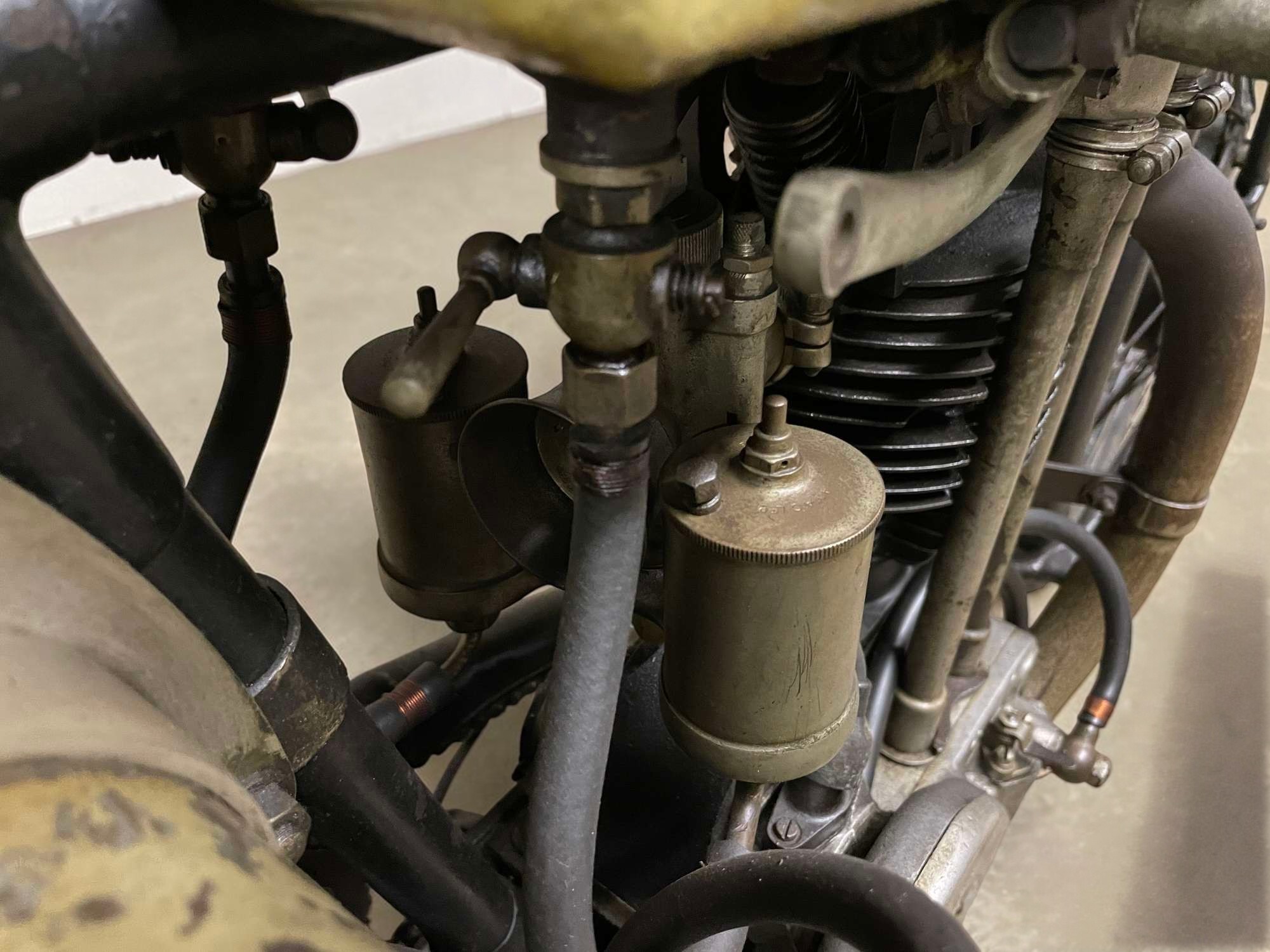 1927 Triumph Model TT engine overview