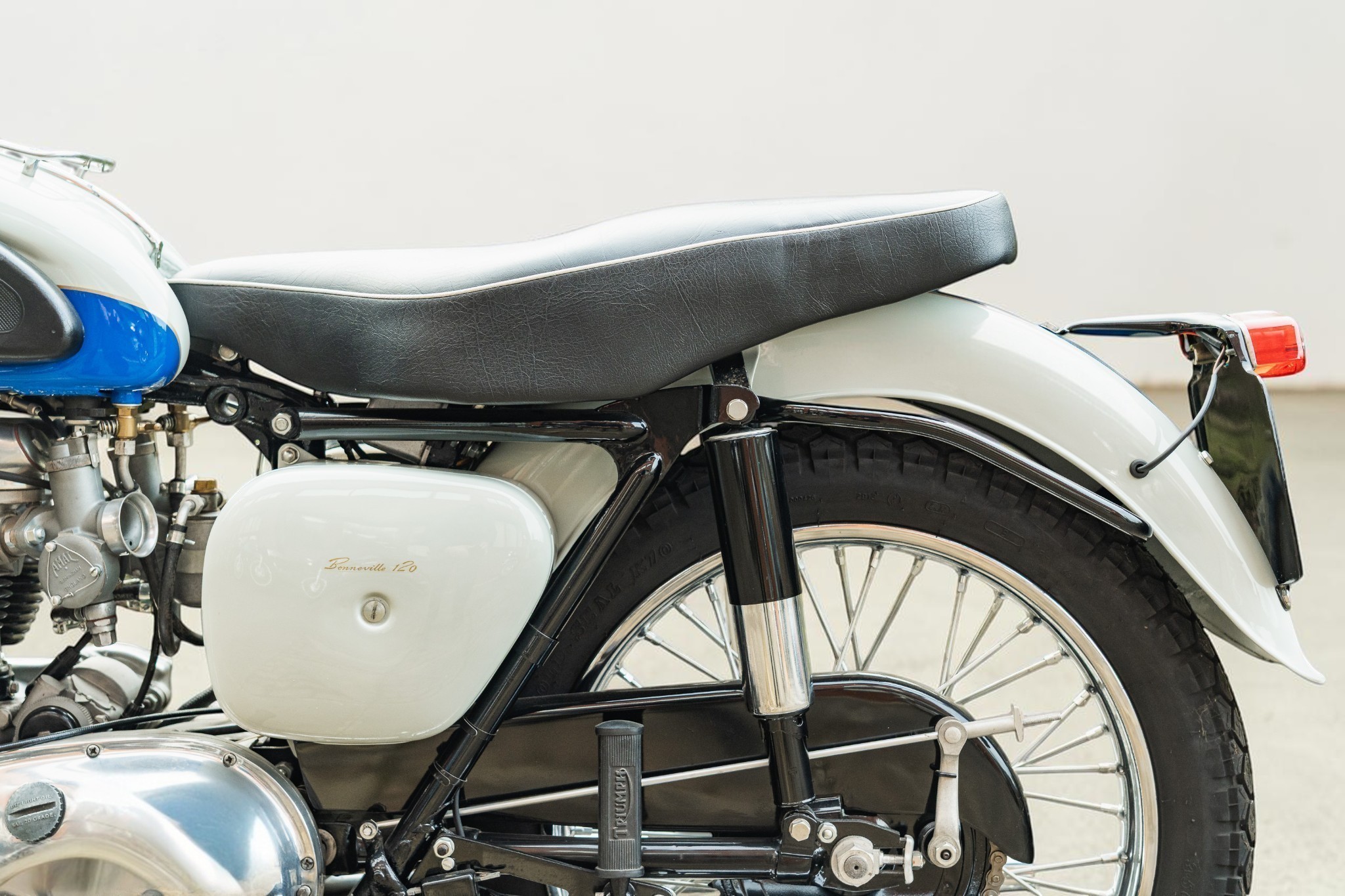 1959 Triumph Model T120 Bonneville sideview