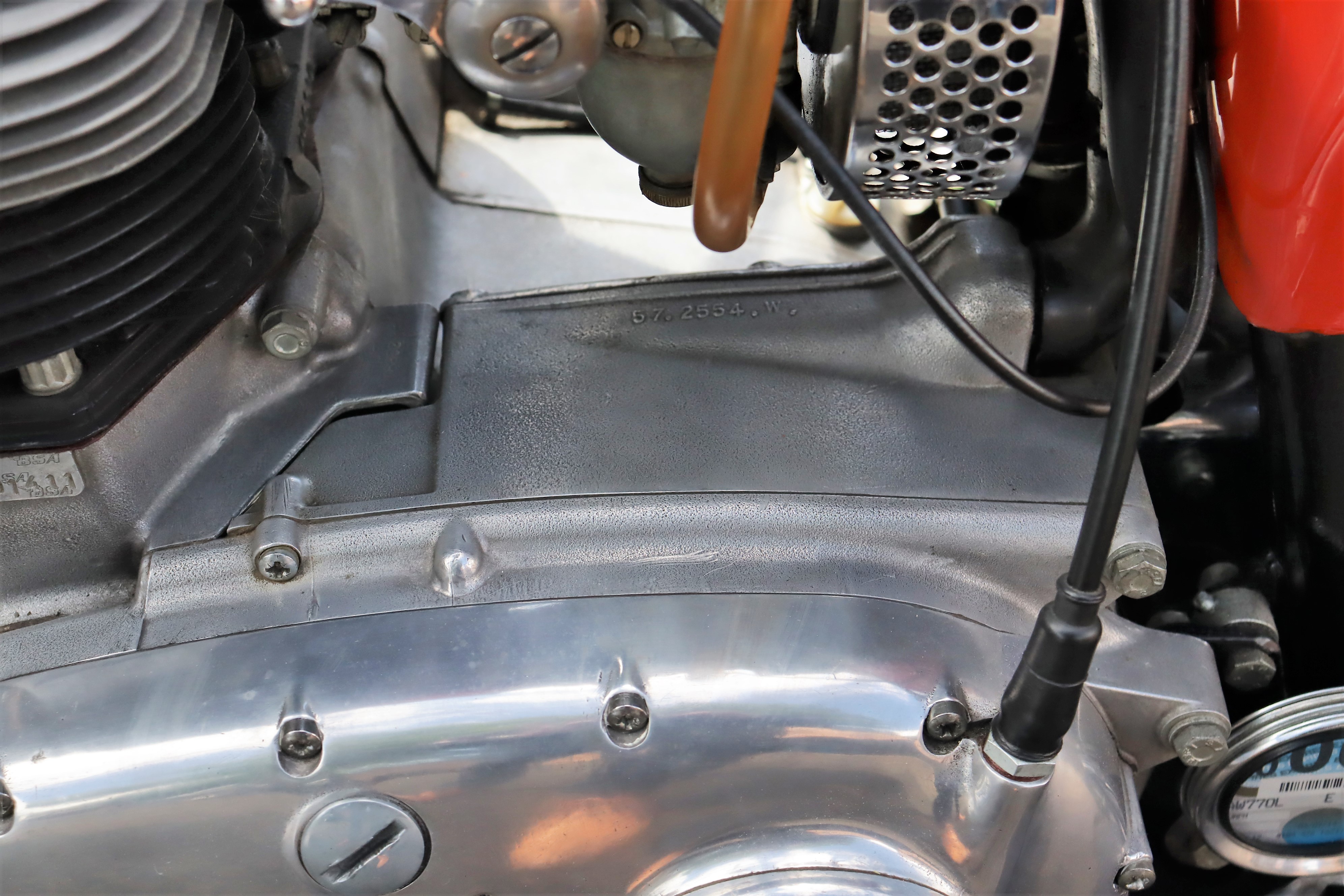 1973 Triumph Model X75 Hurricane engine number