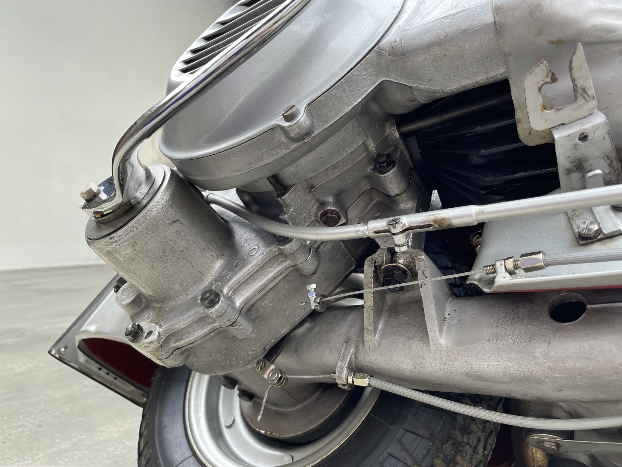 1947 Vespa 98 engine view