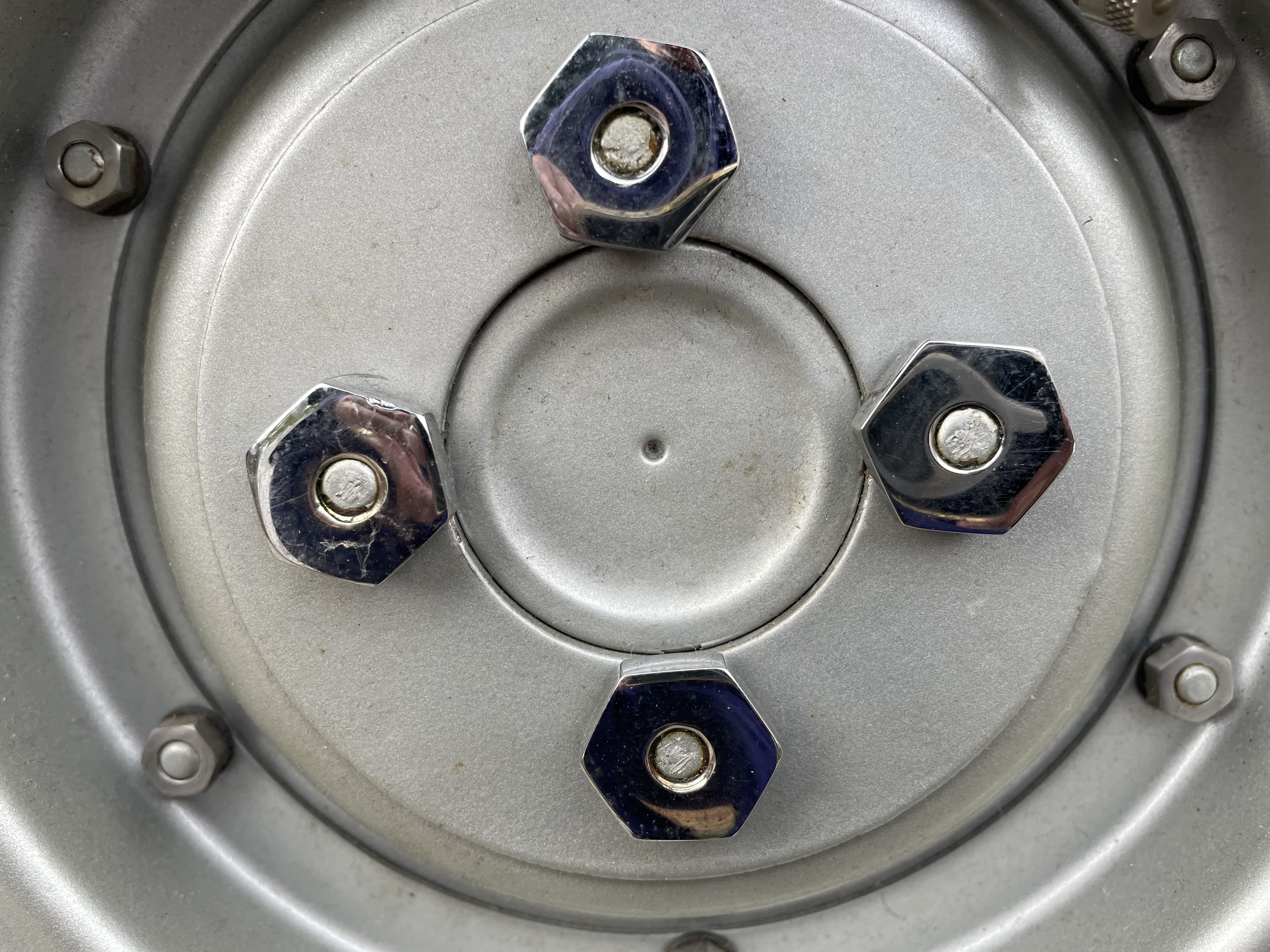 1947 Vespa 98 front light detail