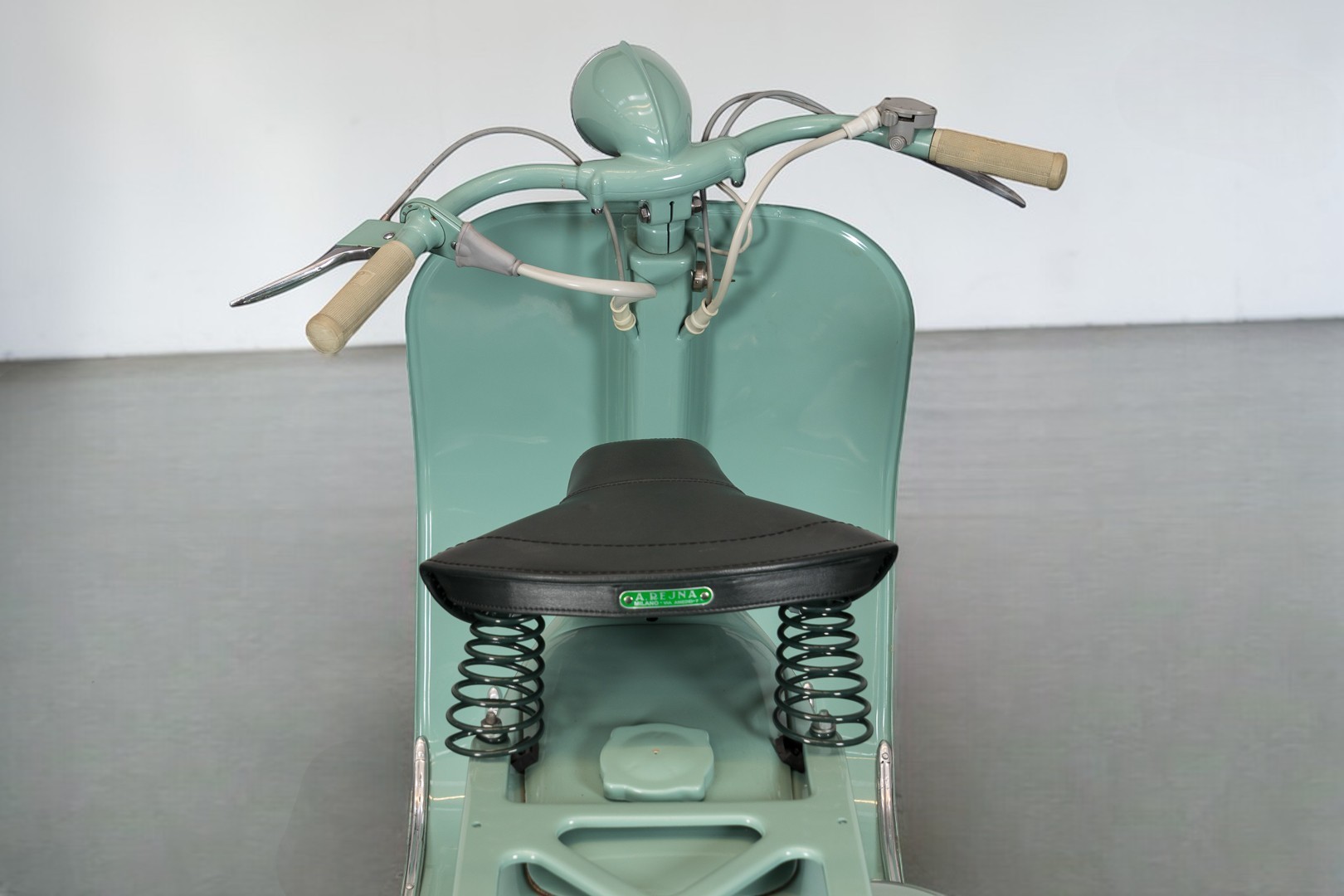 1958 Vespa 125U rear top view