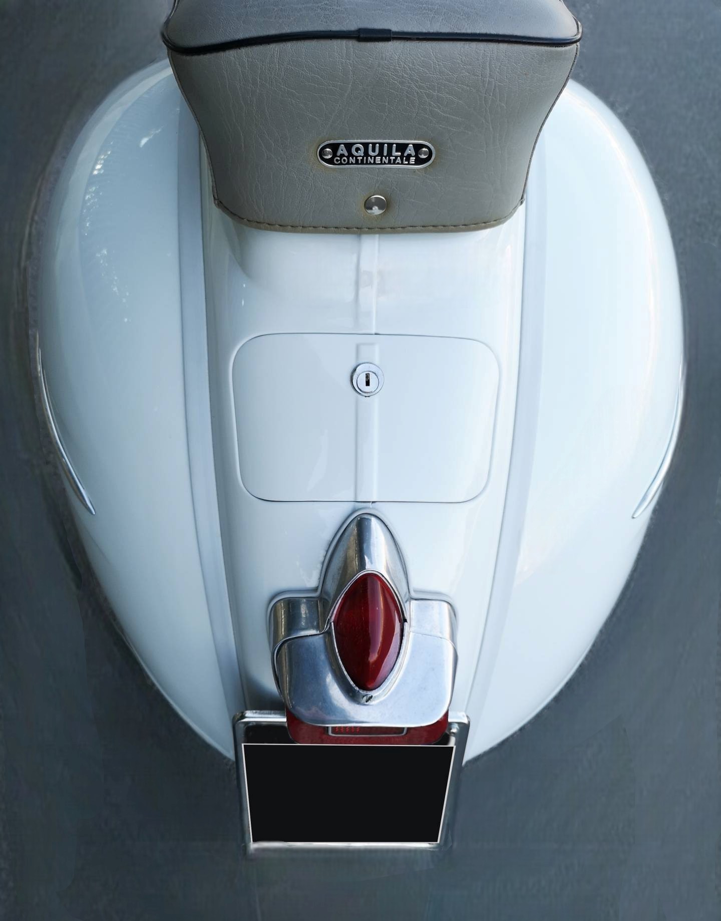 1962 Vespa GS160 close rear view