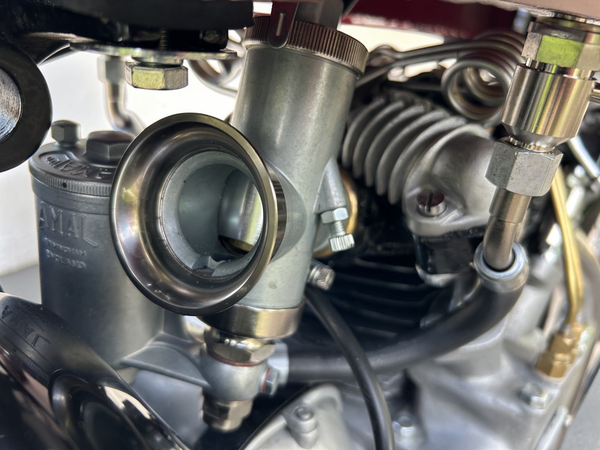1939 Vincent-HRD Model Comet Series A 498cc engine view