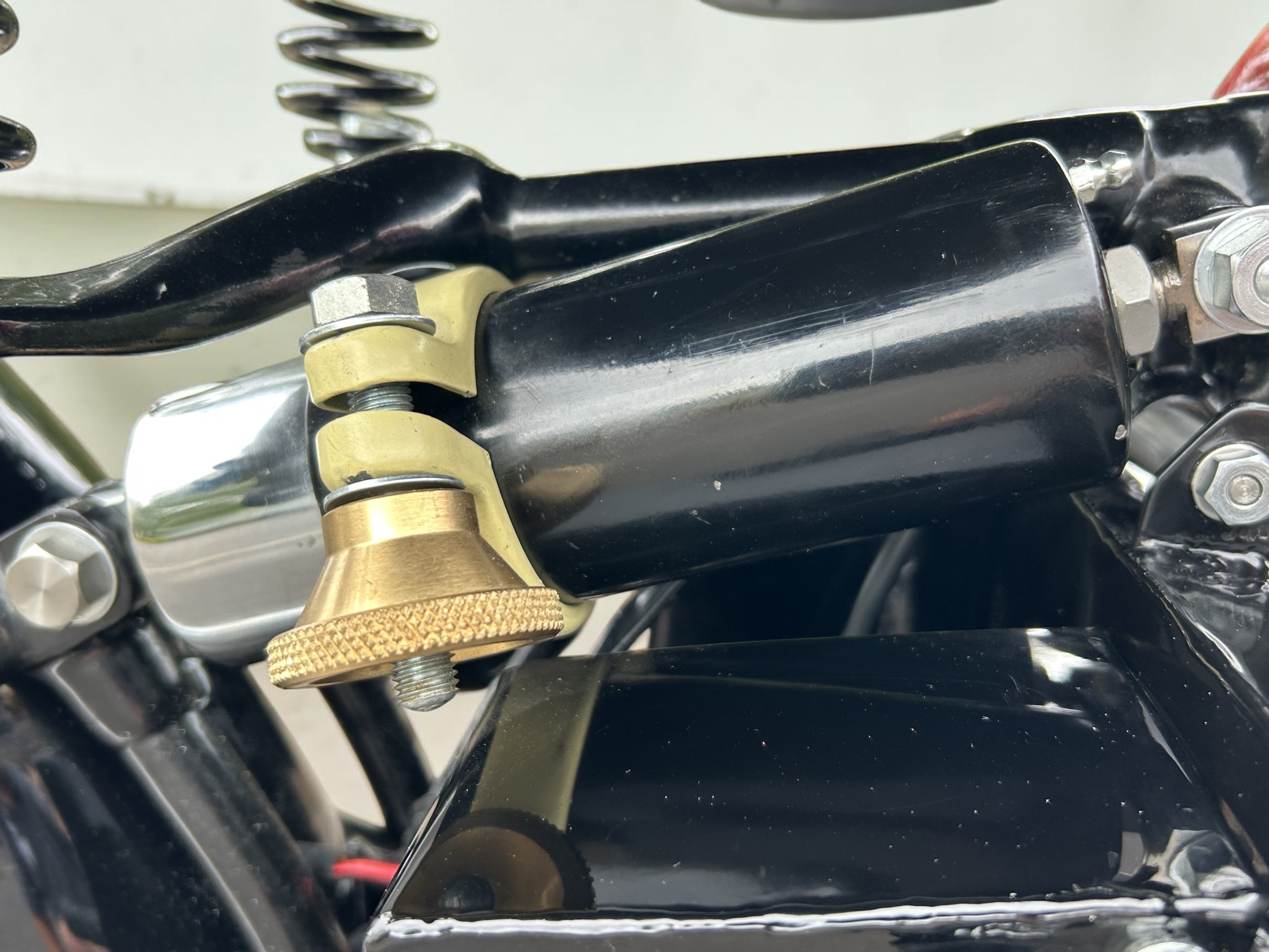 1939 Vincent-HRD Model Comet Series A 498cc suspension detail