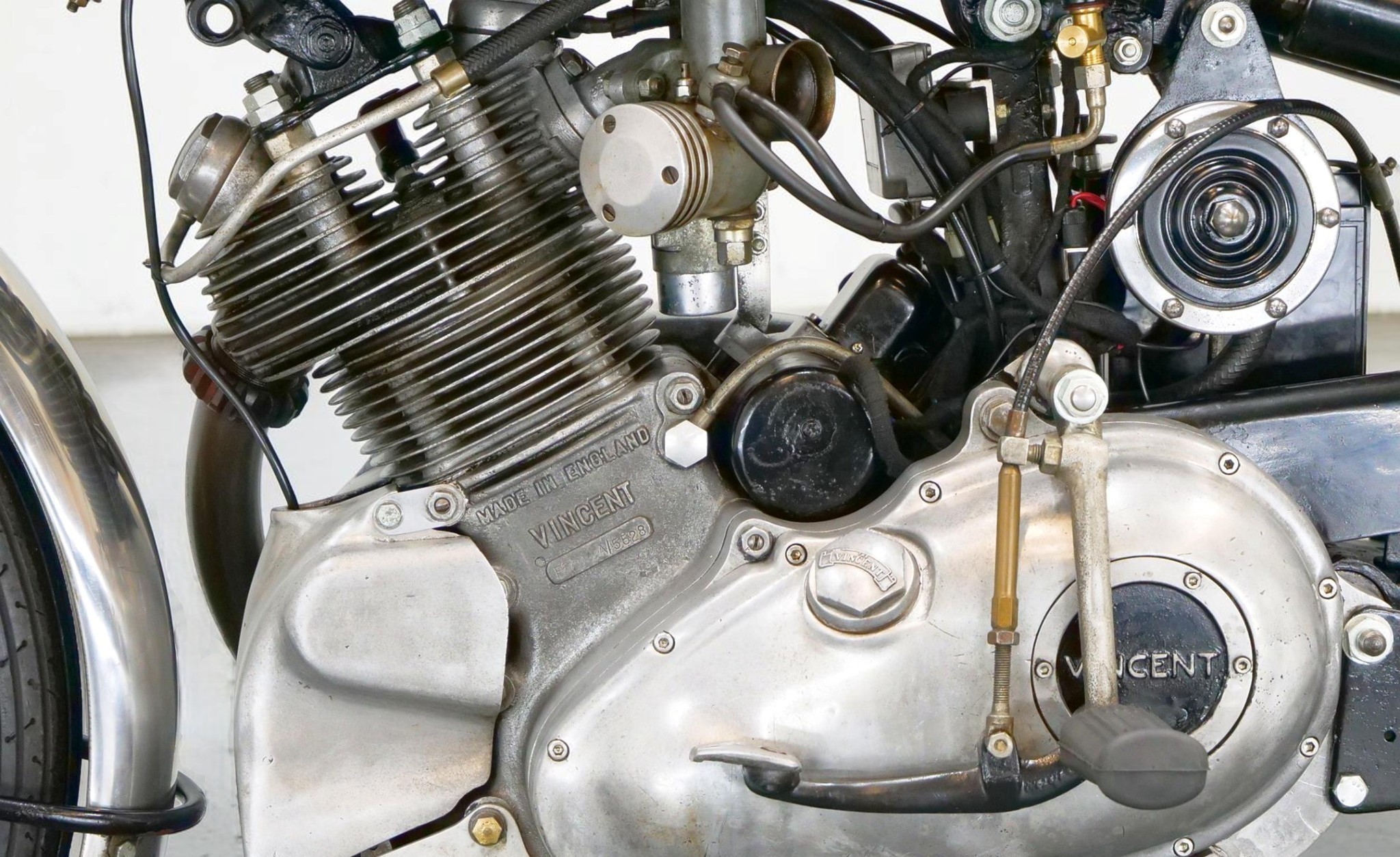 1951 Vincent Comet Series C engine detail