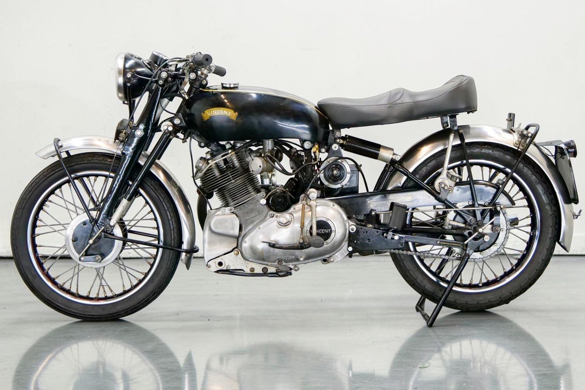 1951 Vincent Comet Series C main left view