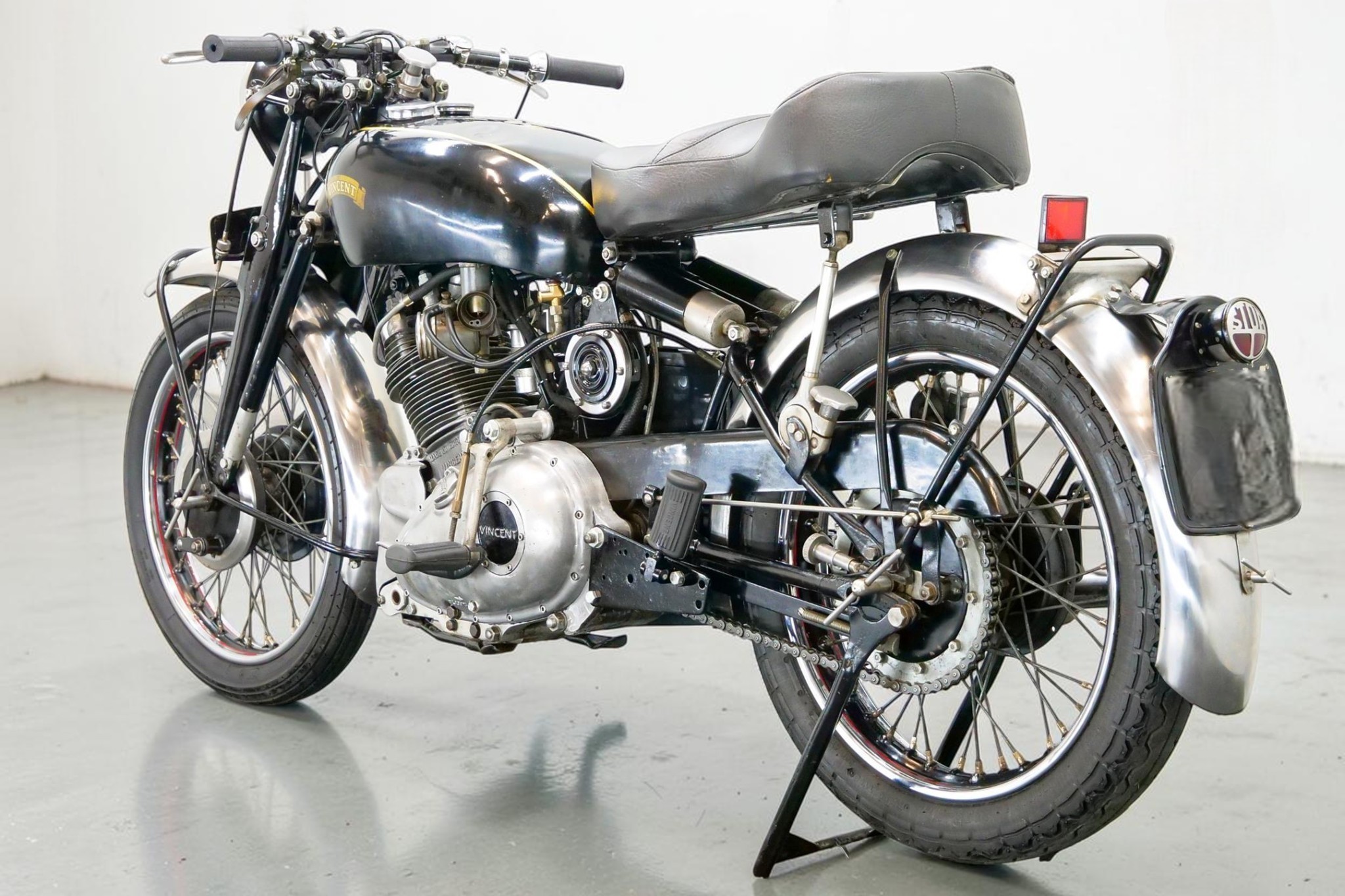 1951 Vincent Comet Series C rear left view