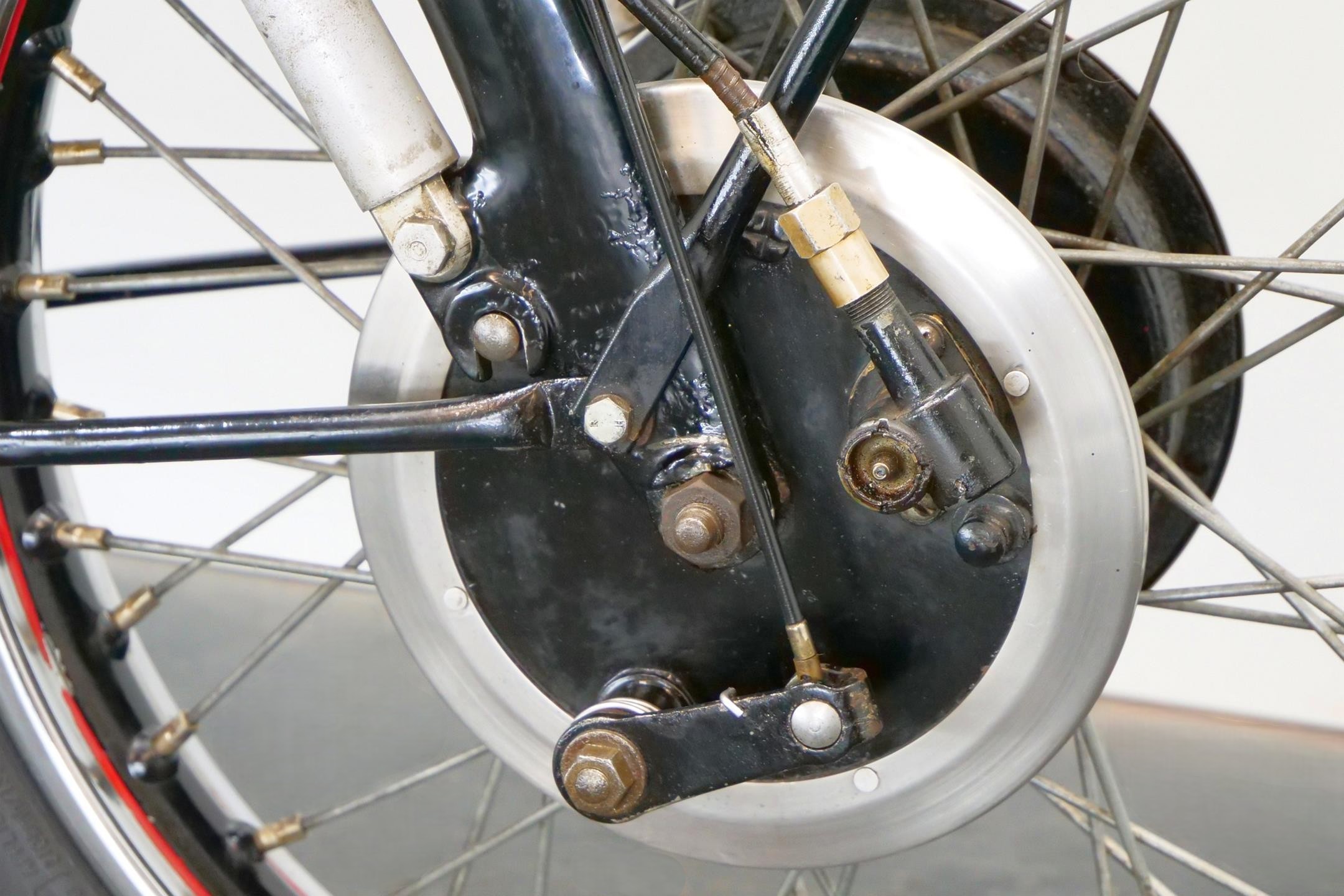 1951 Vincent Comet Series C rear wheel