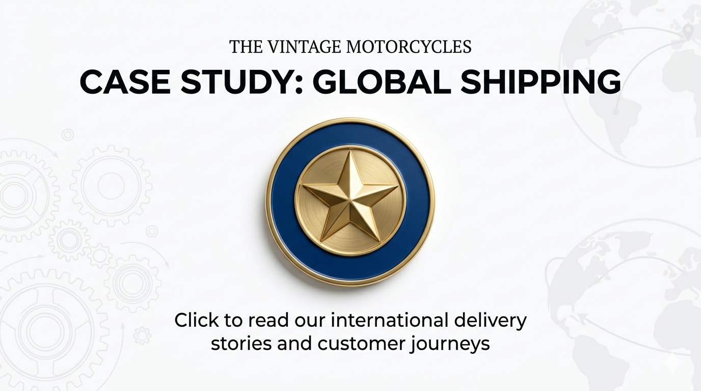 The Vintage Motorcycles - Case Study: Global Shipping