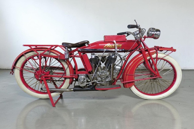 1915 Indian 7HP Big Twin vintage motorcycle for sale