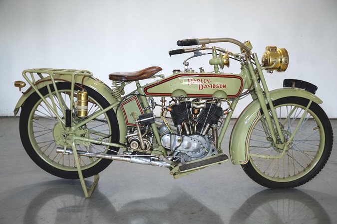 1916 Harley-Davidson 16F vintage motorcycle for sale