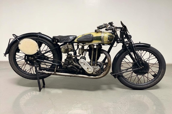 1927 Triumph Model TT classic motorcycle