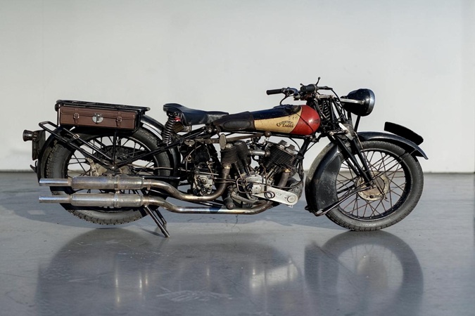 1929 Coventry Eagle Model E120 1000cc British vintage motorcycle