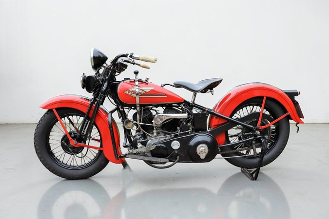1934 Harley-Davidson VLD vintage motorcycle for sale