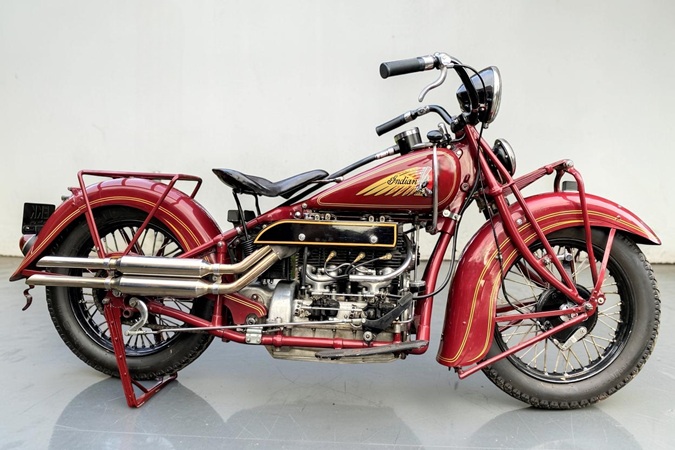 1937 Indian Four 437 vintage motorcycle for sale