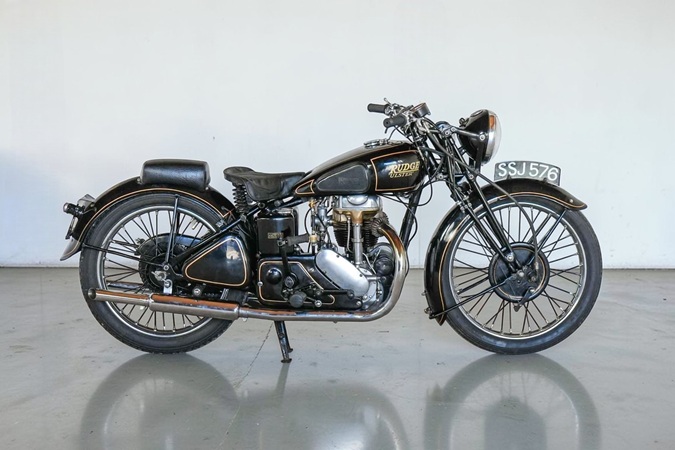 1937 Rudge Ulster vintage motorcycle